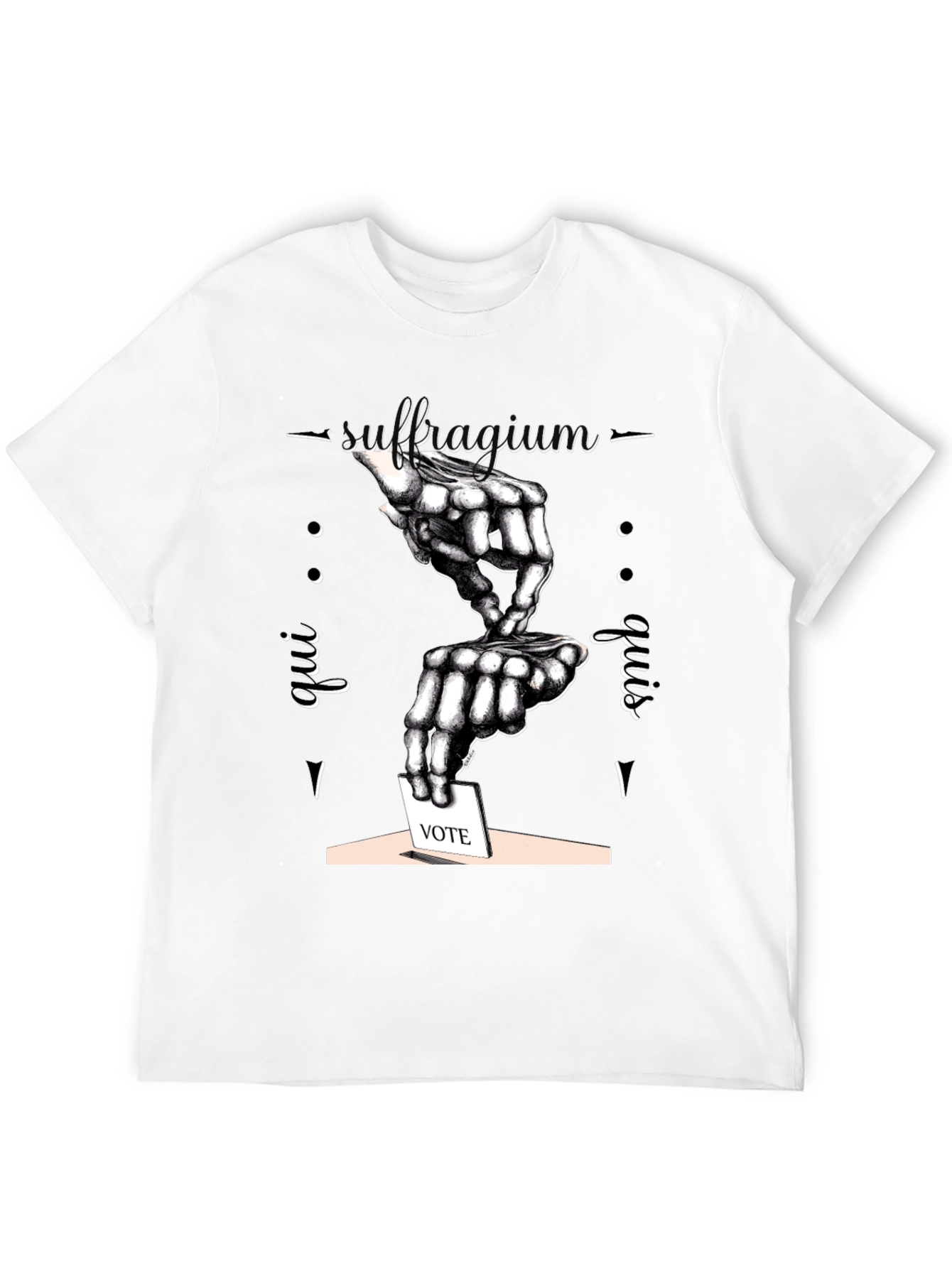 Suffragium Vote T-Shirt - Unique Graphic Tee