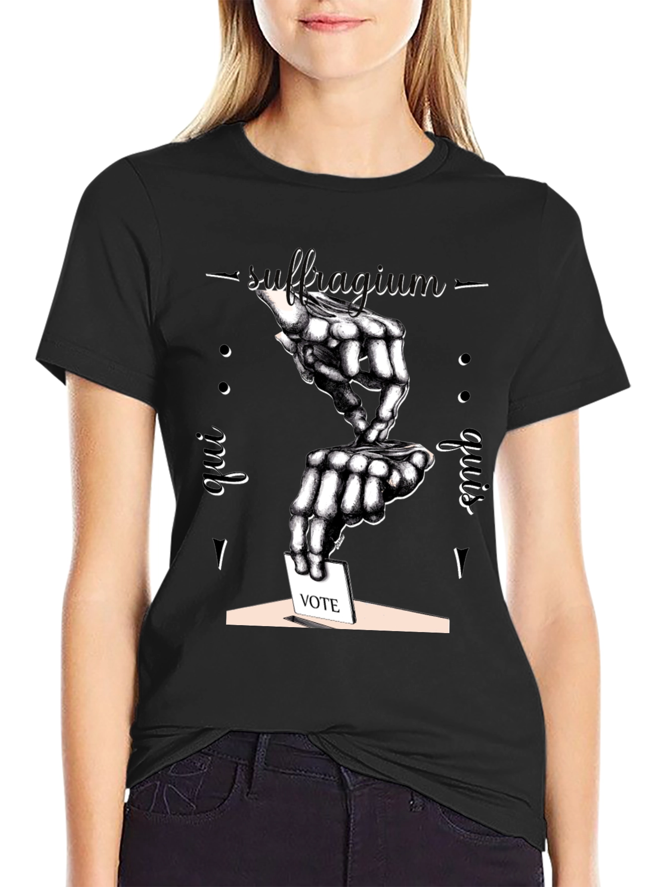 Suffragium Vote T-Shirt - Unique Graphic Tee
