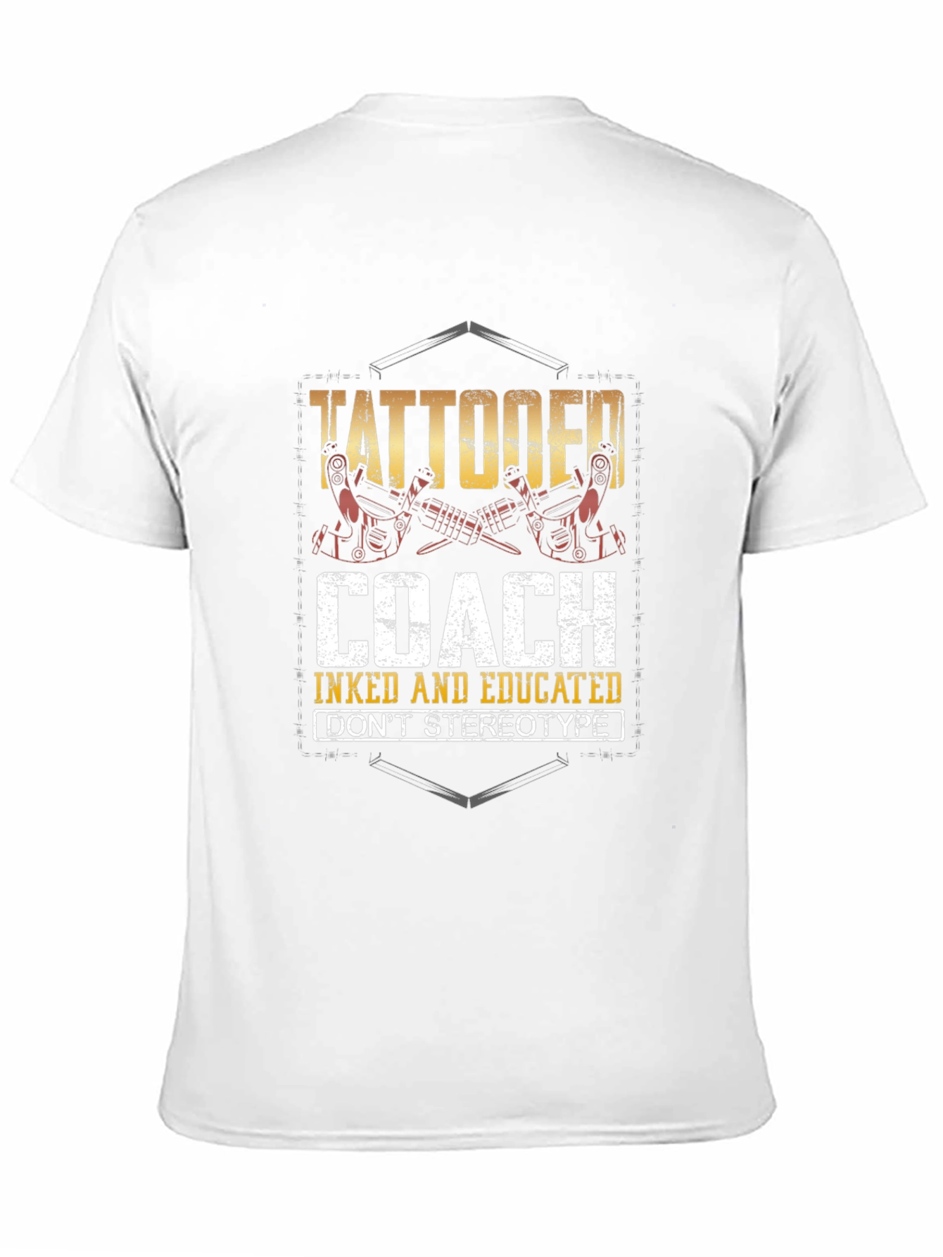 Tattooed Coach Graphic T-Shirt - Inked & Educated
