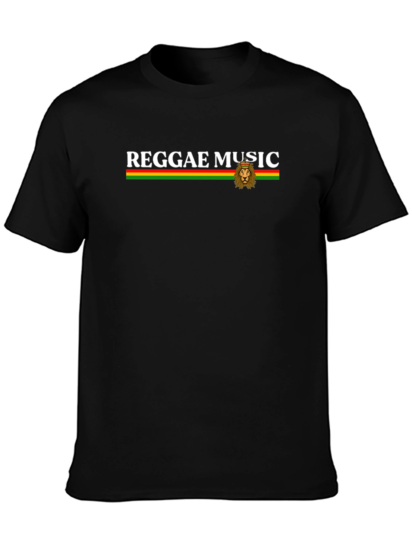 Reggae Music T-Shirt - Lion Graphic