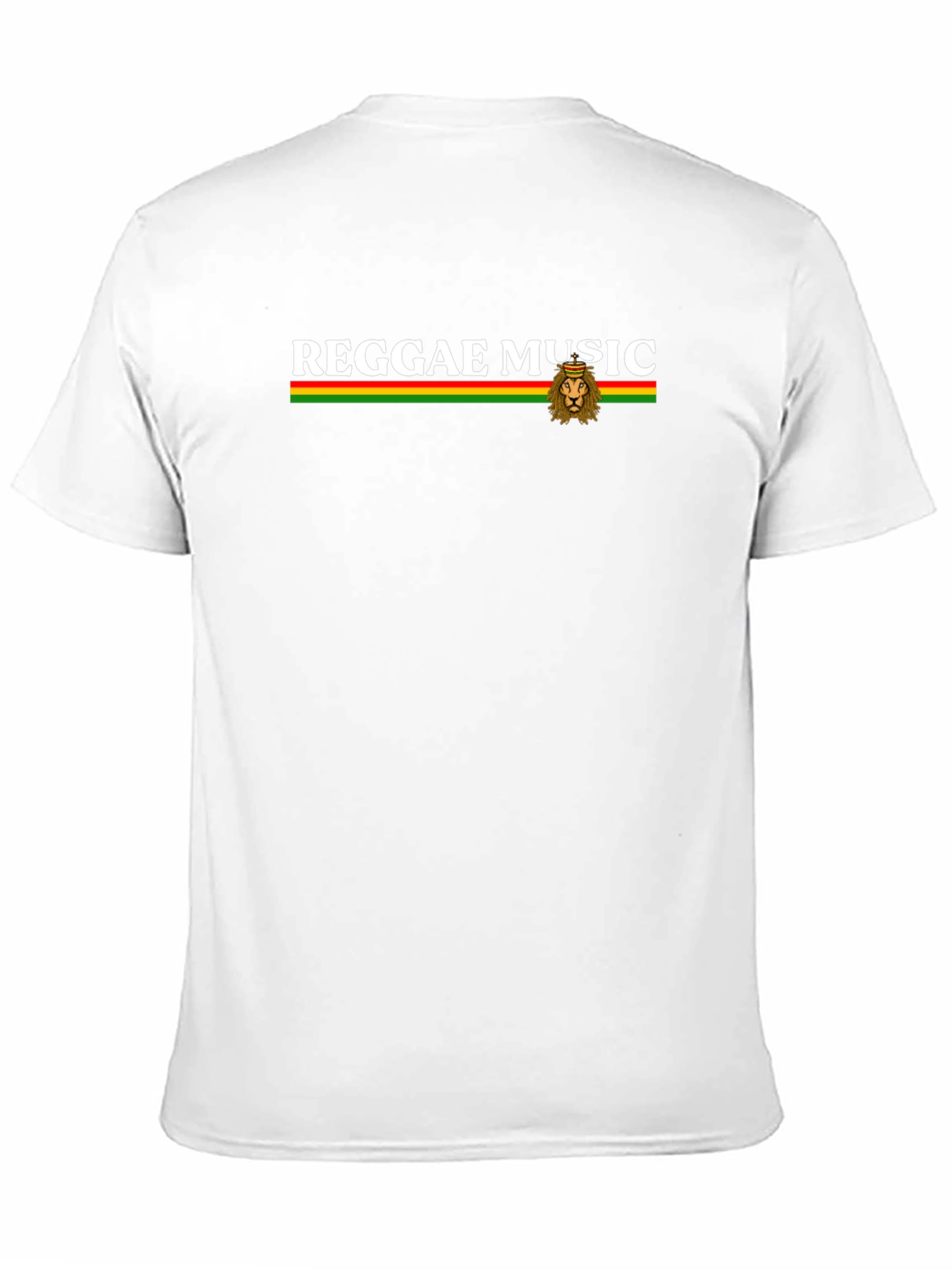 Reggae Music T-Shirt - Lion Graphic