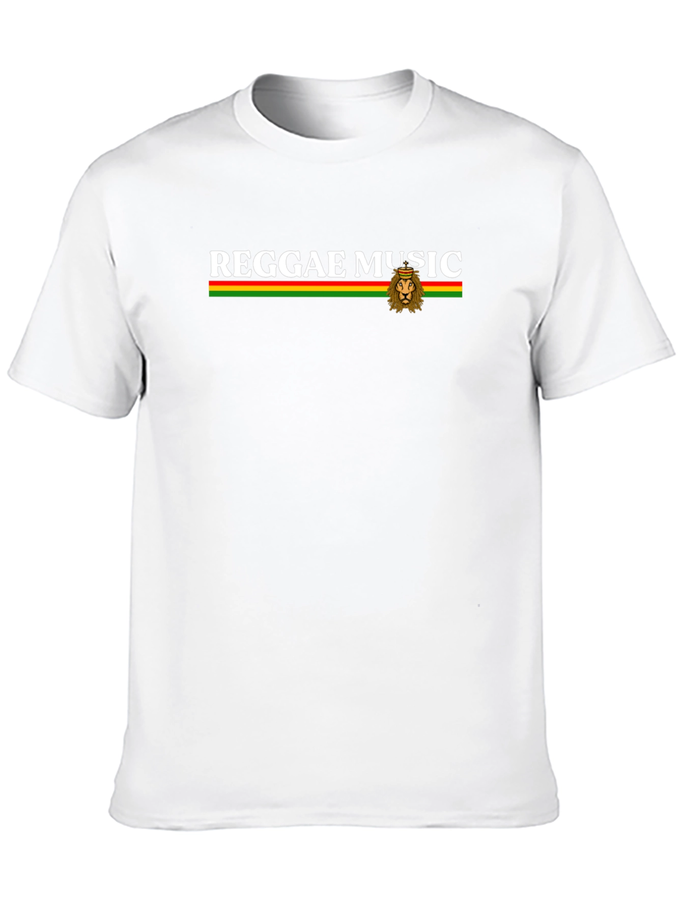 Reggae Music T-Shirt - Lion Graphic