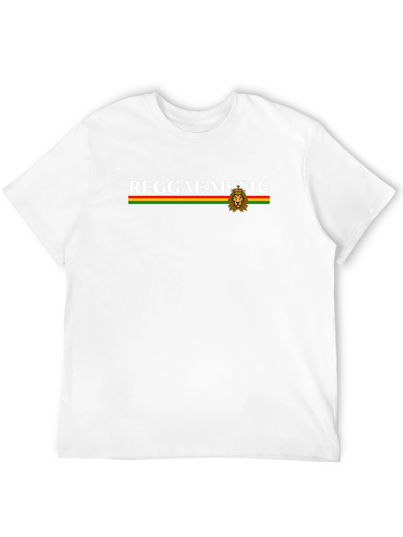 Reggae Music T-Shirt - Lion Graphic