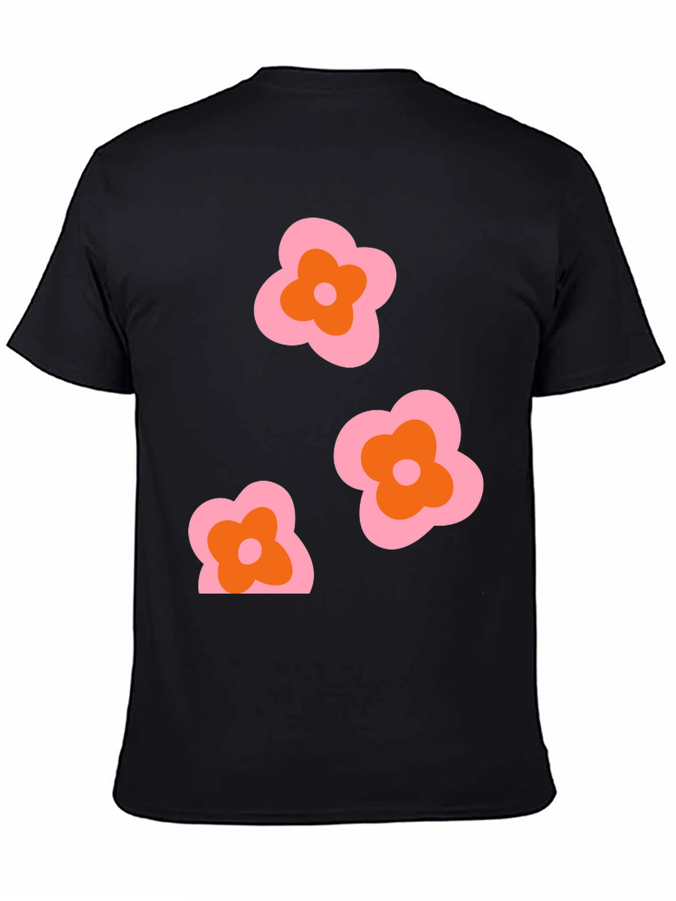 Retro Floral Graphic T-Shirt - Funky 70s Style