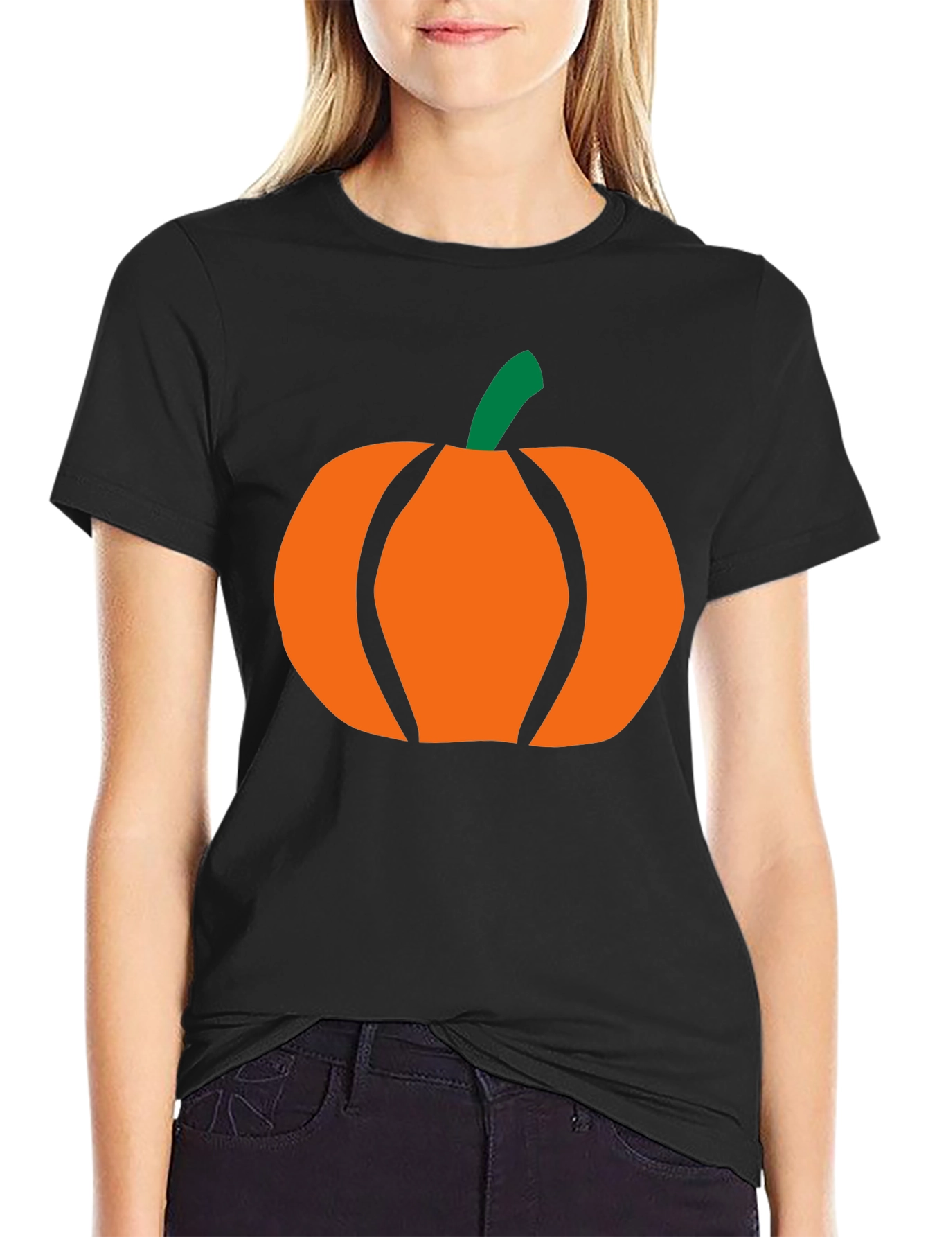 Pumpkin Graphic Tee - Halloween Shirt