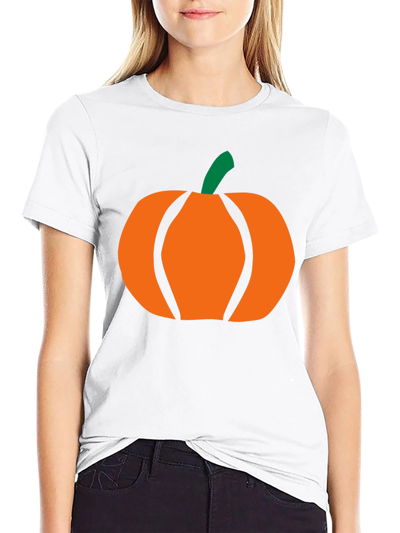 Pumpkin Graphic Tee - Halloween Shirt