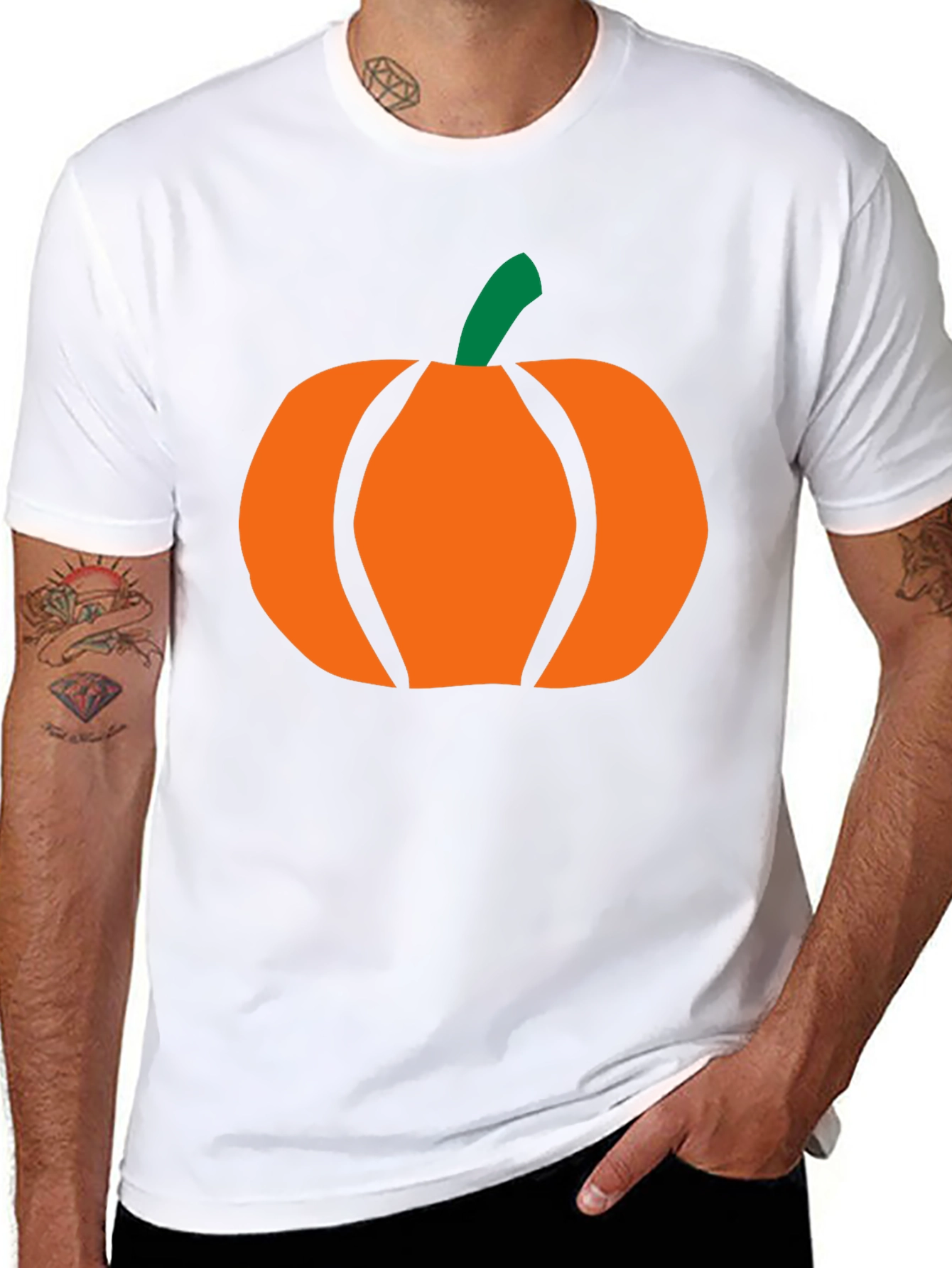 Pumpkin Graphic Tee - Halloween Shirt