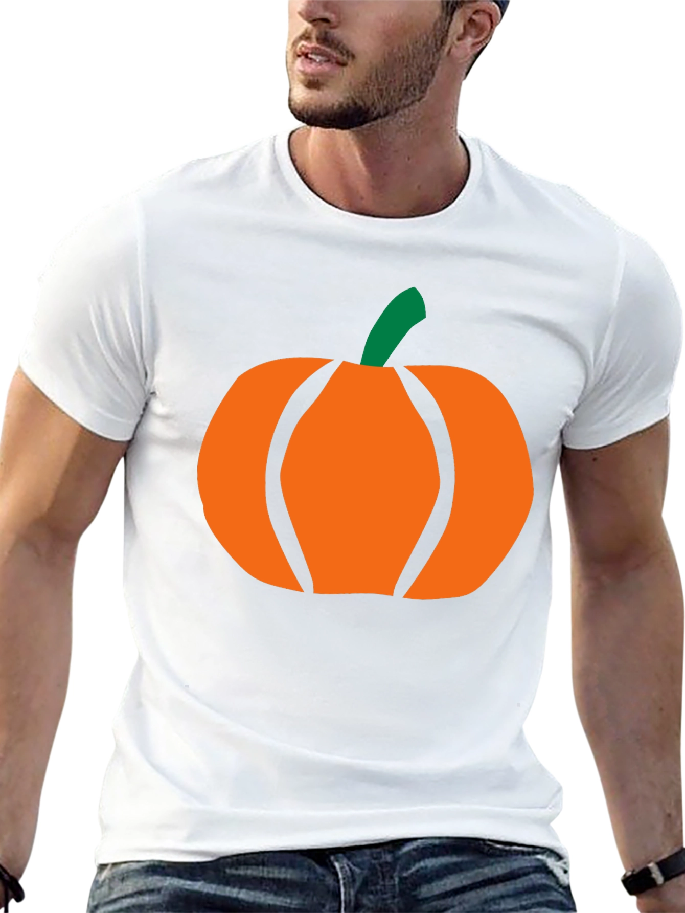 Pumpkin Graphic Tee - Halloween Shirt
