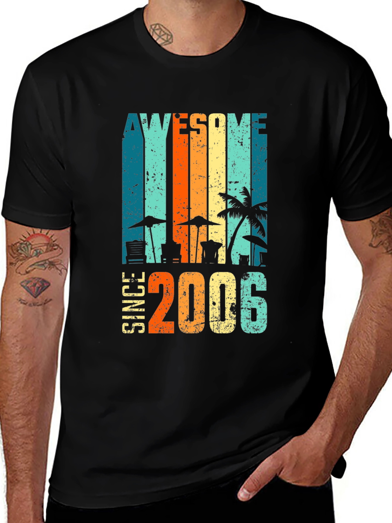 Awesome Since 2006 Beach T-Shirt