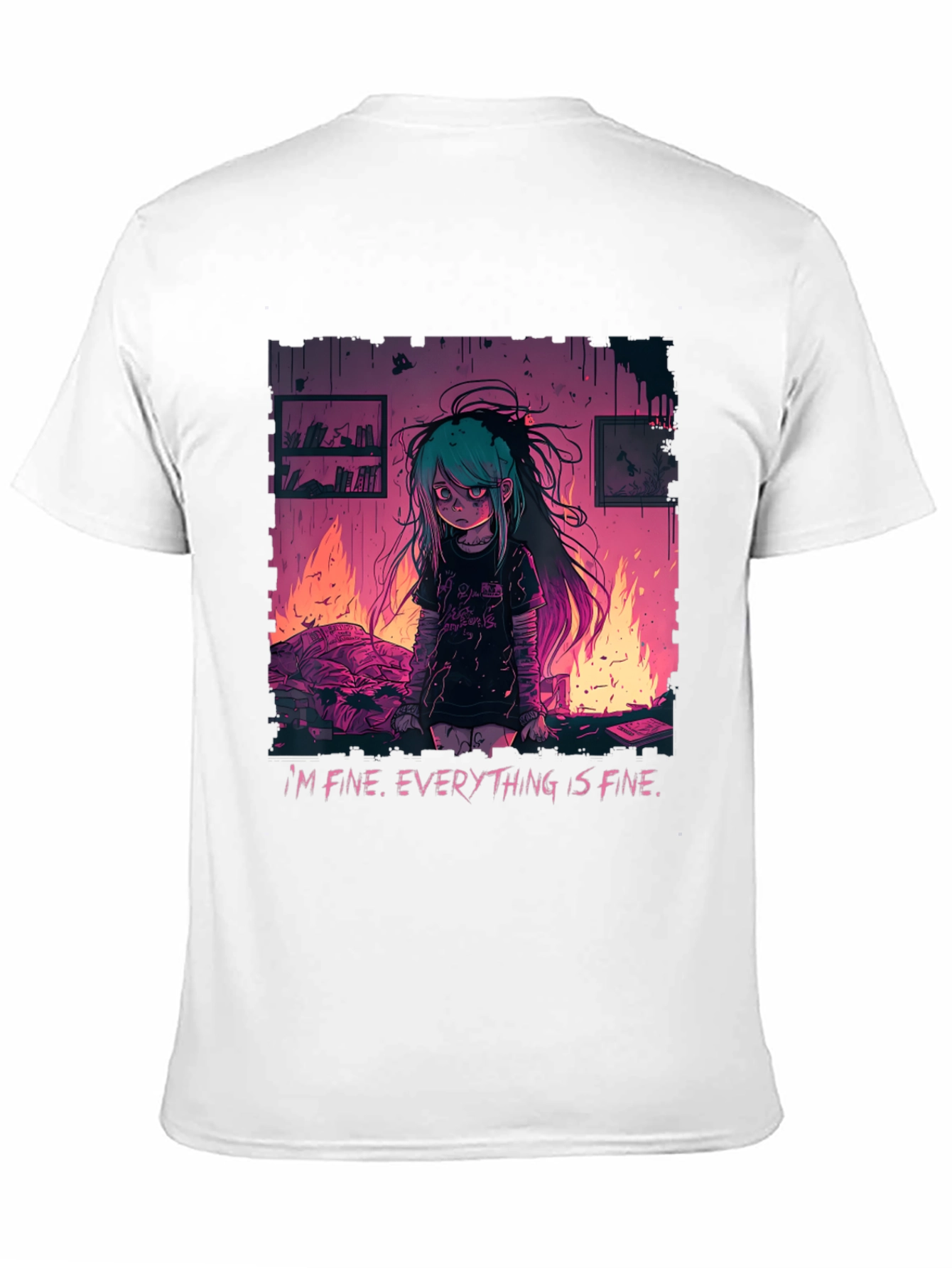 Everything Is Fine Graphic Tee