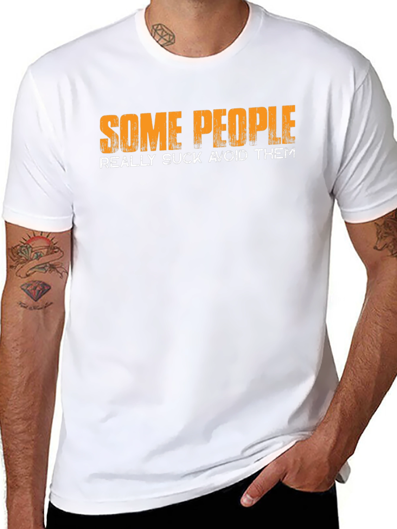 Funny Graphic T-Shirt: Some People Really Suck