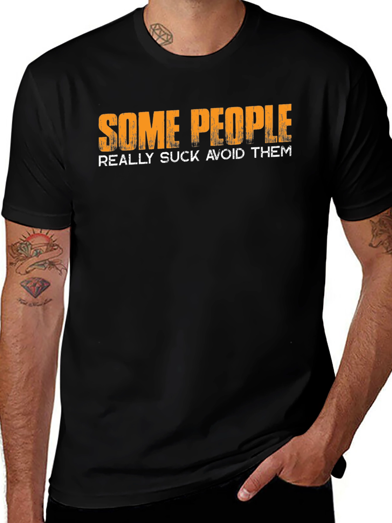 Funny Graphic T-Shirt: Some People Really Suck
