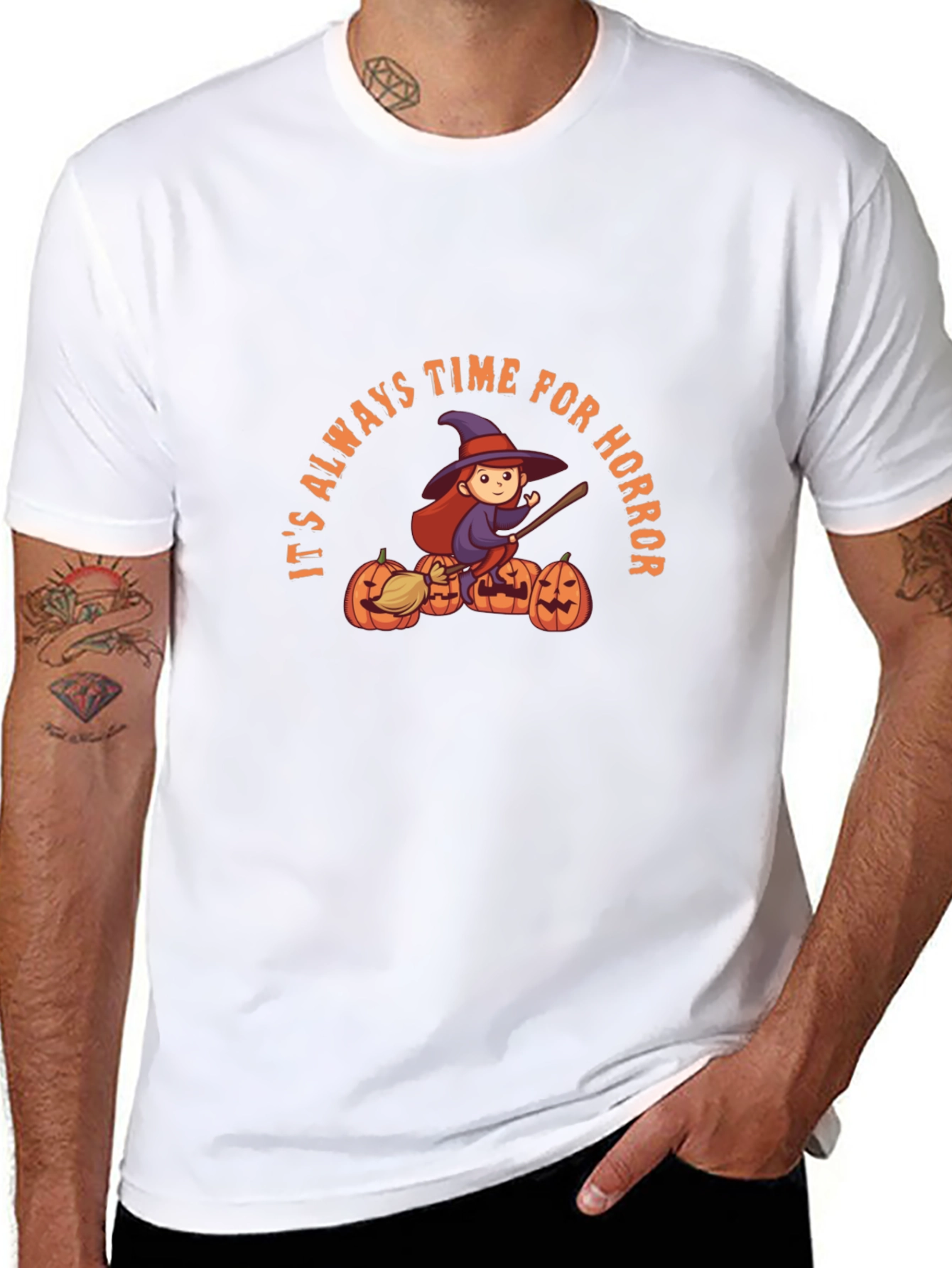 Halloween Horror Witch T-Shirt