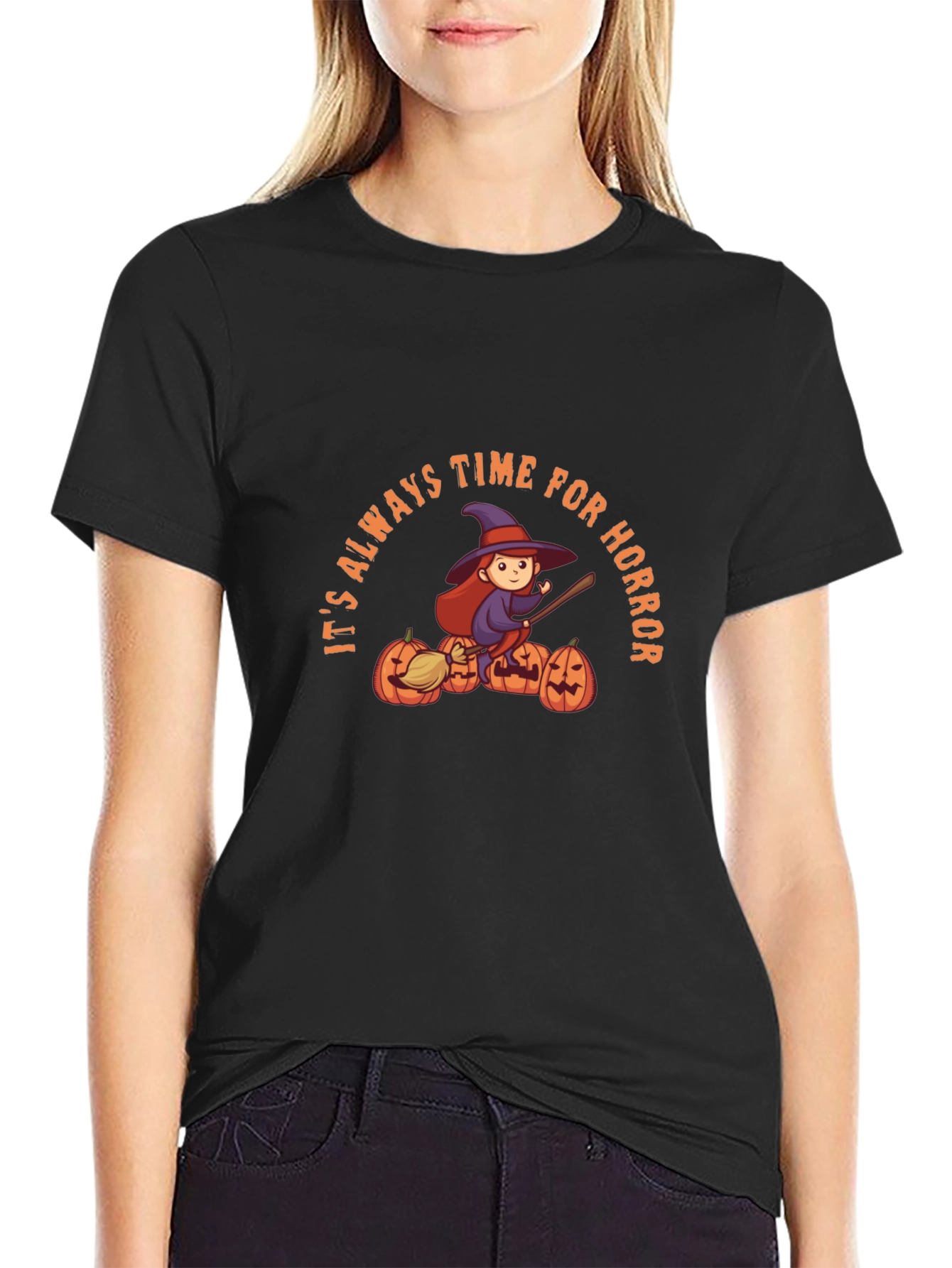 Halloween Horror Witch T-Shirt
