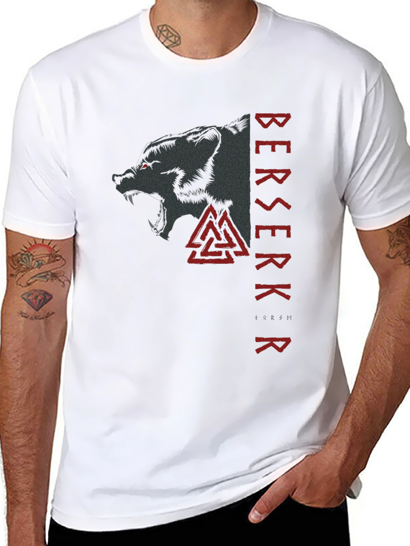 Berserkr Viking Wolf T-Shirt