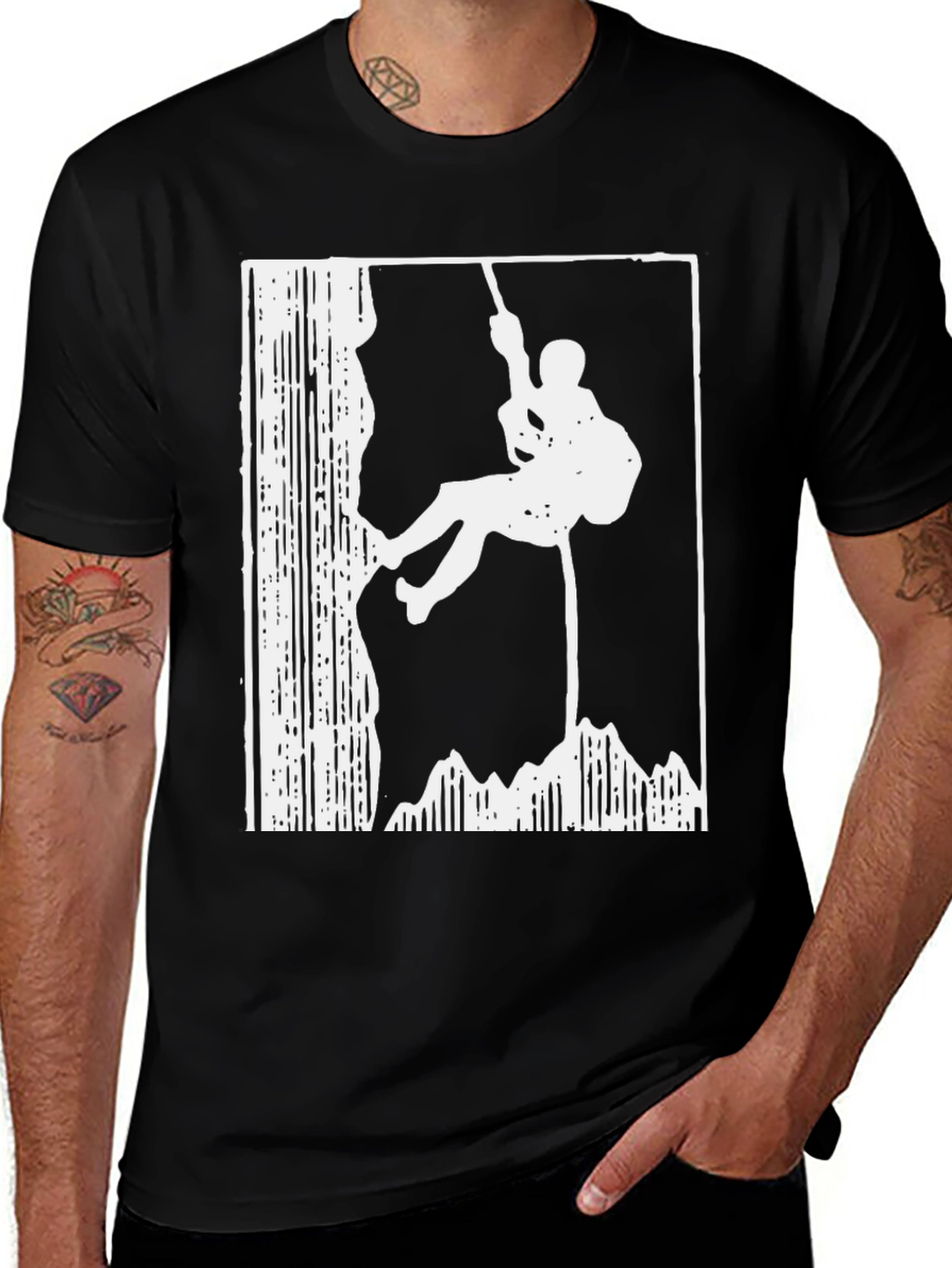 Rock Climbing T-Shirt - Adventure Tee