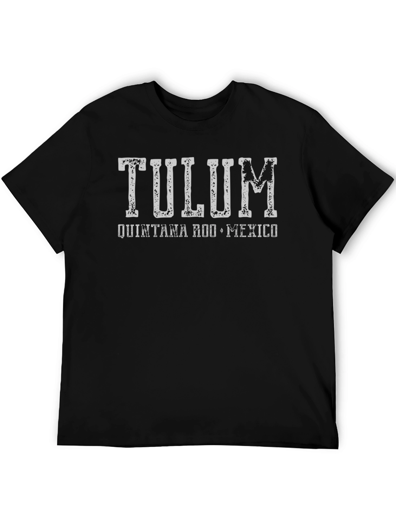 Tulum Mexico Graphic T-Shirt - Distressed Print