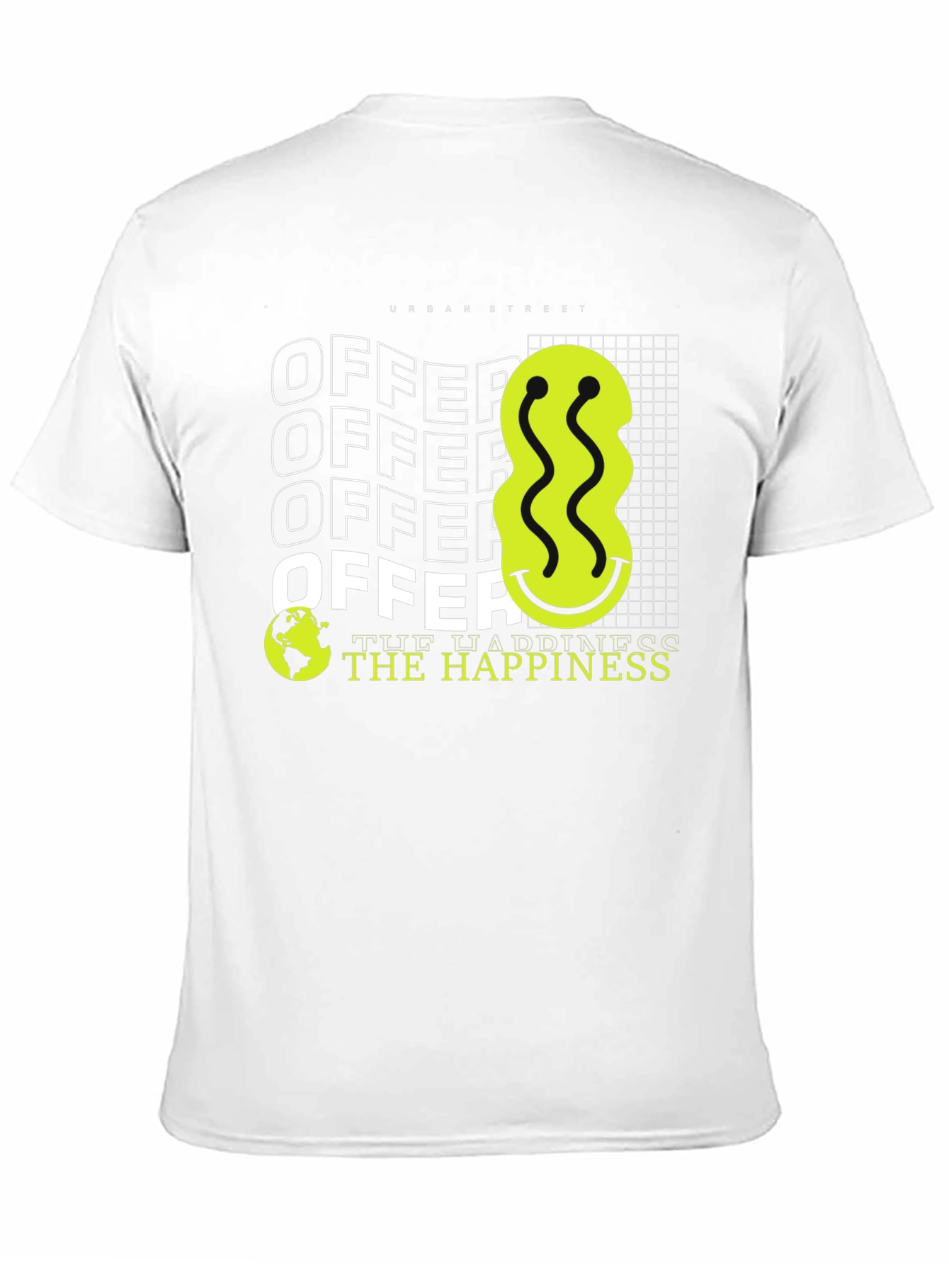 Urban Street Style Graphic Print Tee