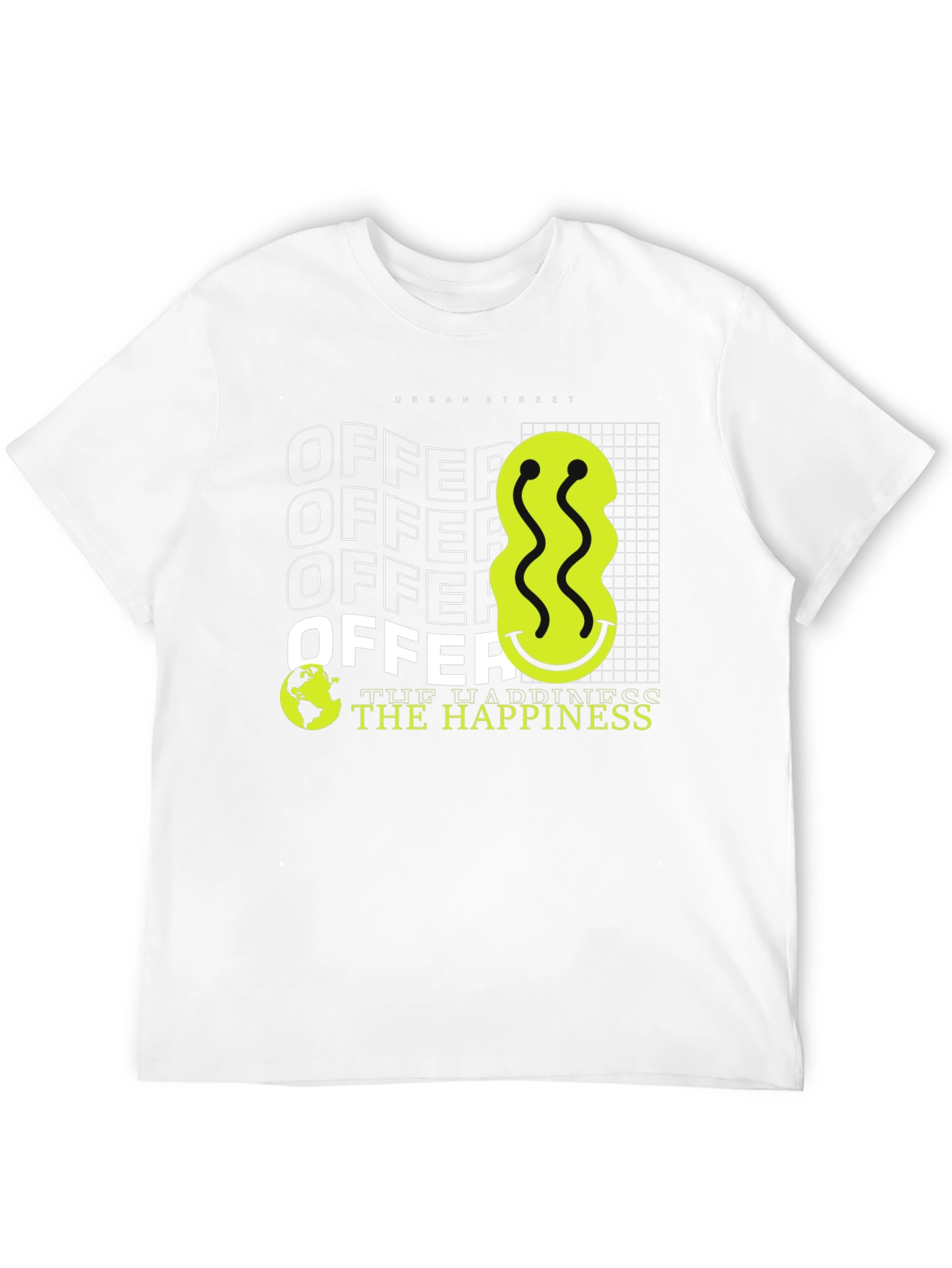 Urban Street Style Graphic Print Tee