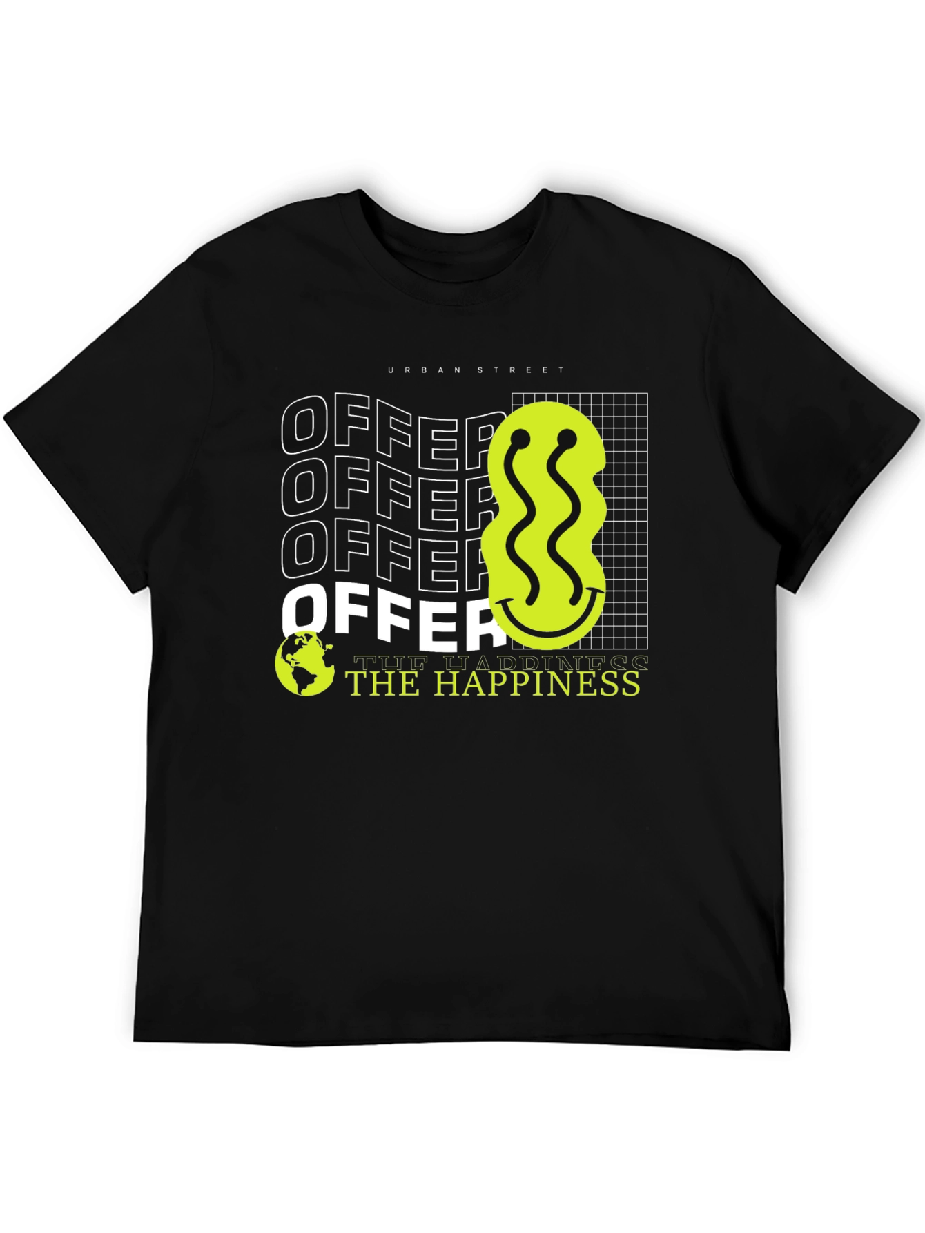 Urban Street Style Graphic Print Tee