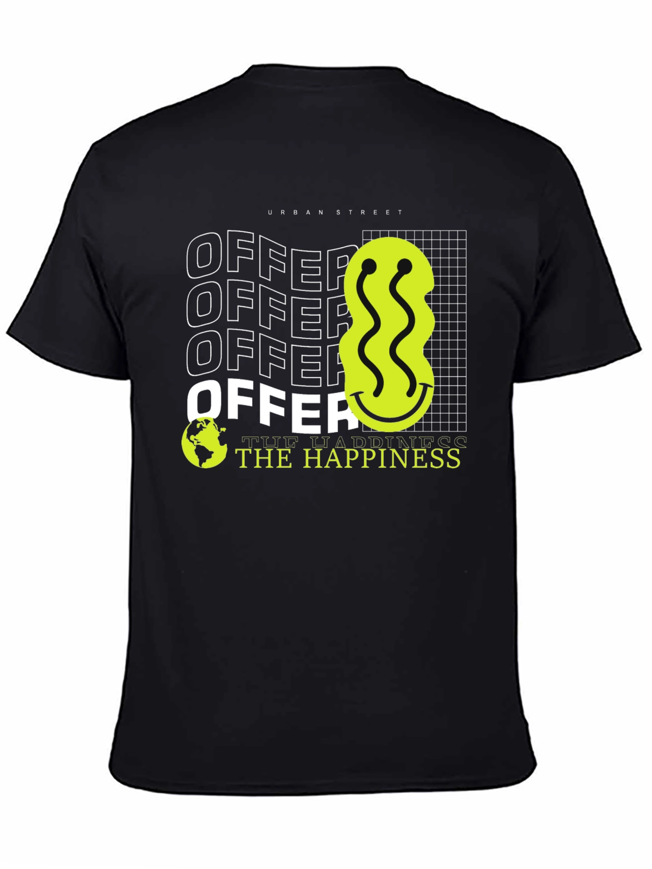 Urban Street Style Graphic Print Tee