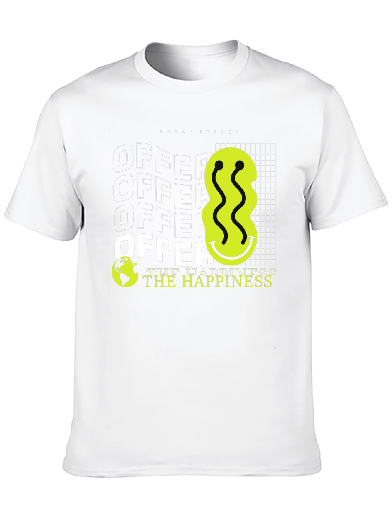 Urban Street Style Graphic Print Tee