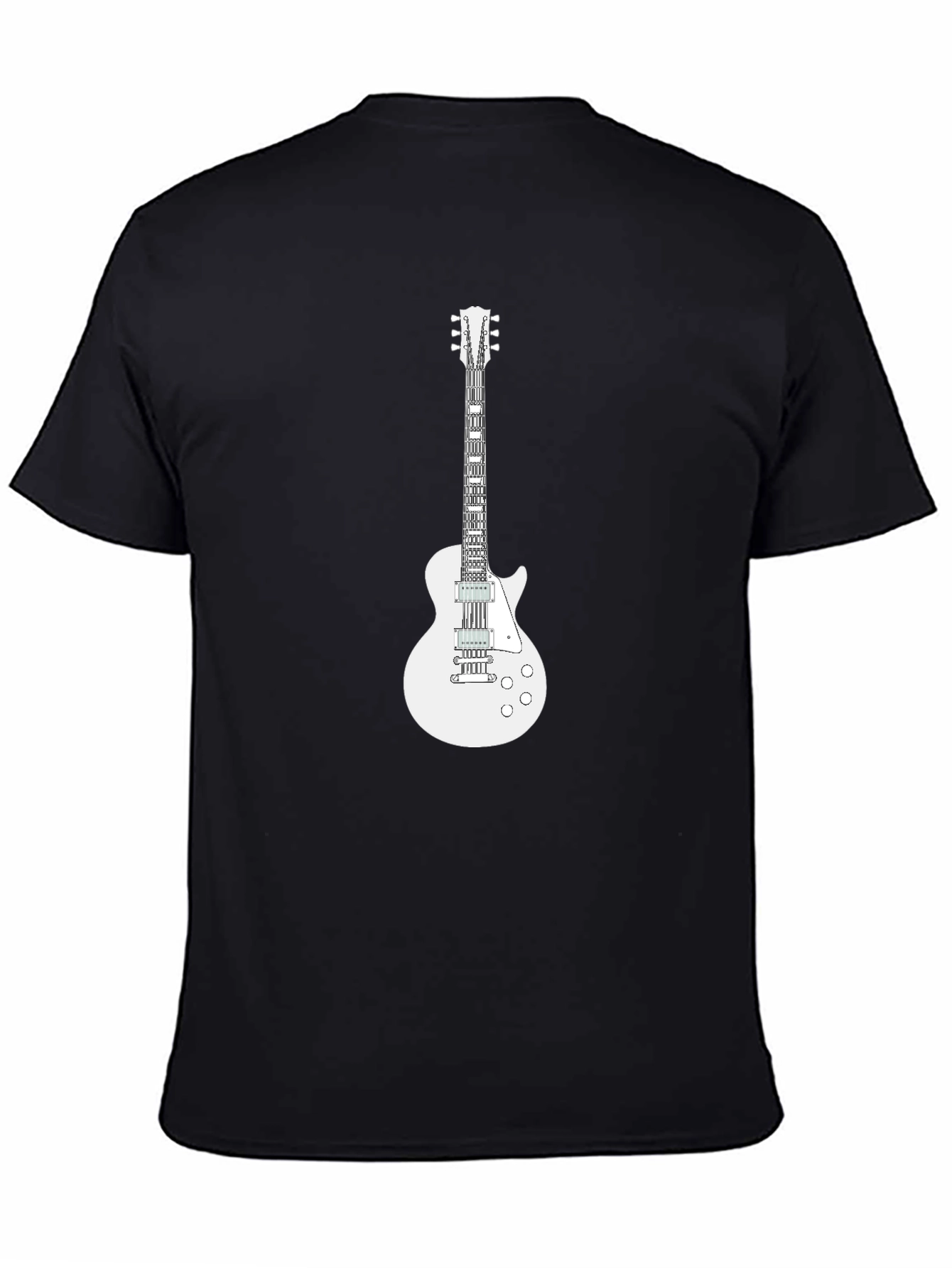 Guitar Graphic Tee - Classic Rock Style