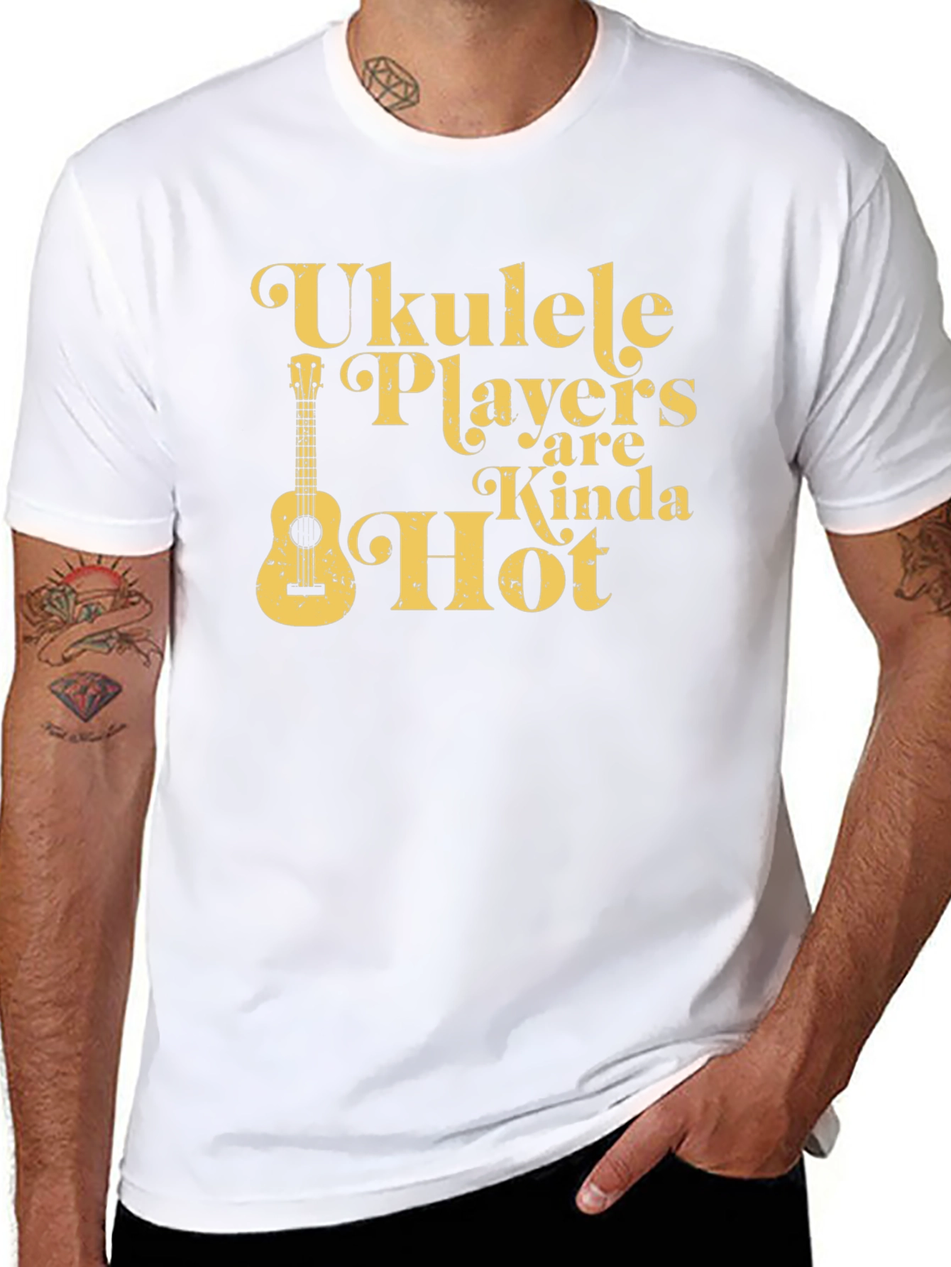Ukulele Players are Kinda Hot Graphic Tee