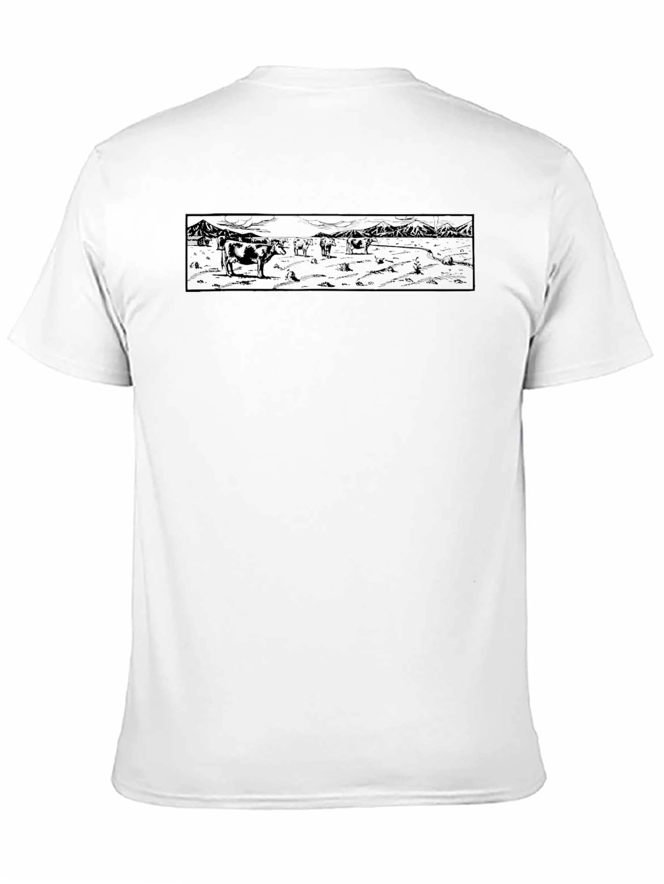 Cows in a Field Graphic T-Shirt
