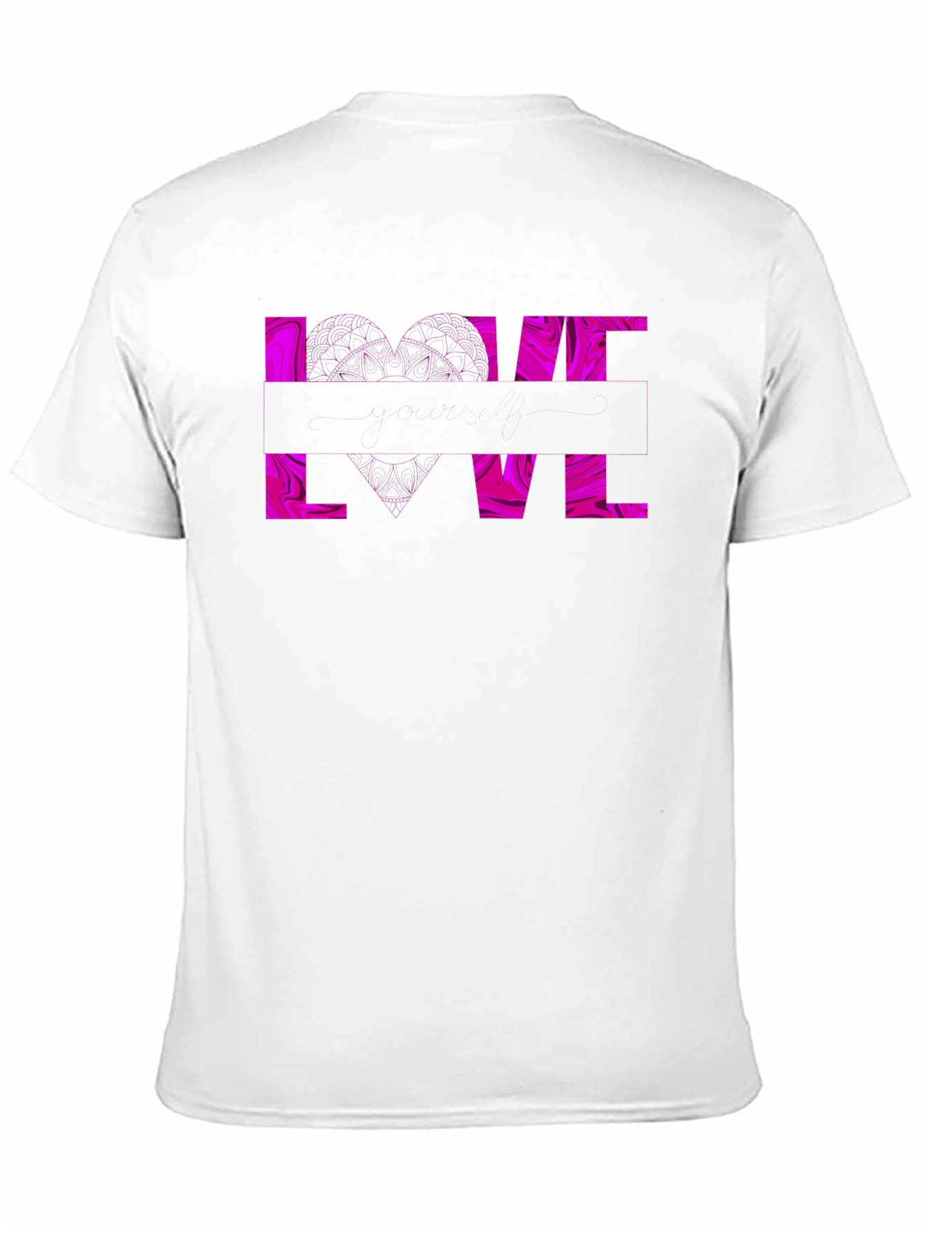 Love Graphic Print Tee - Black