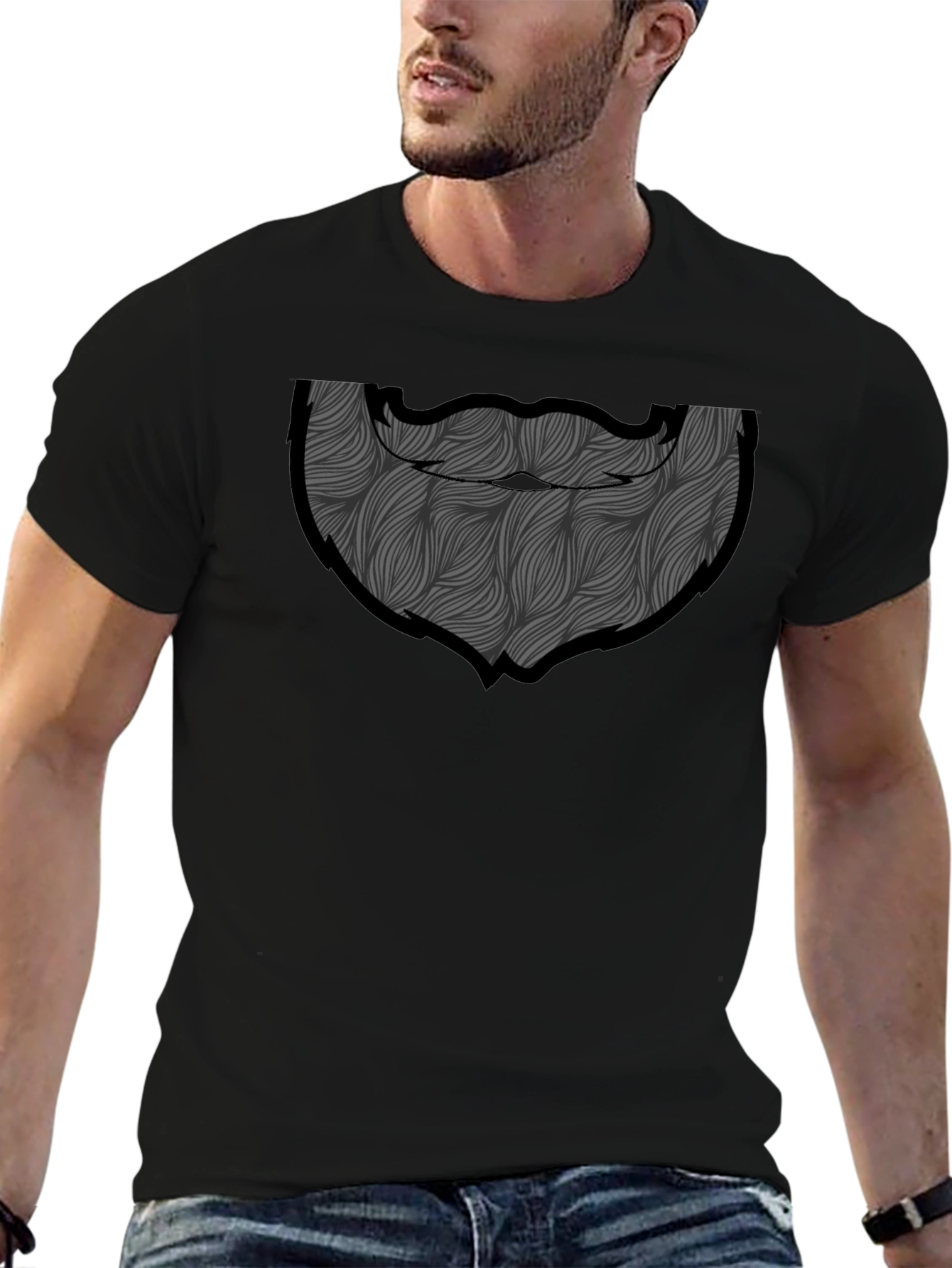 Bearded Graphic T-Shirt
