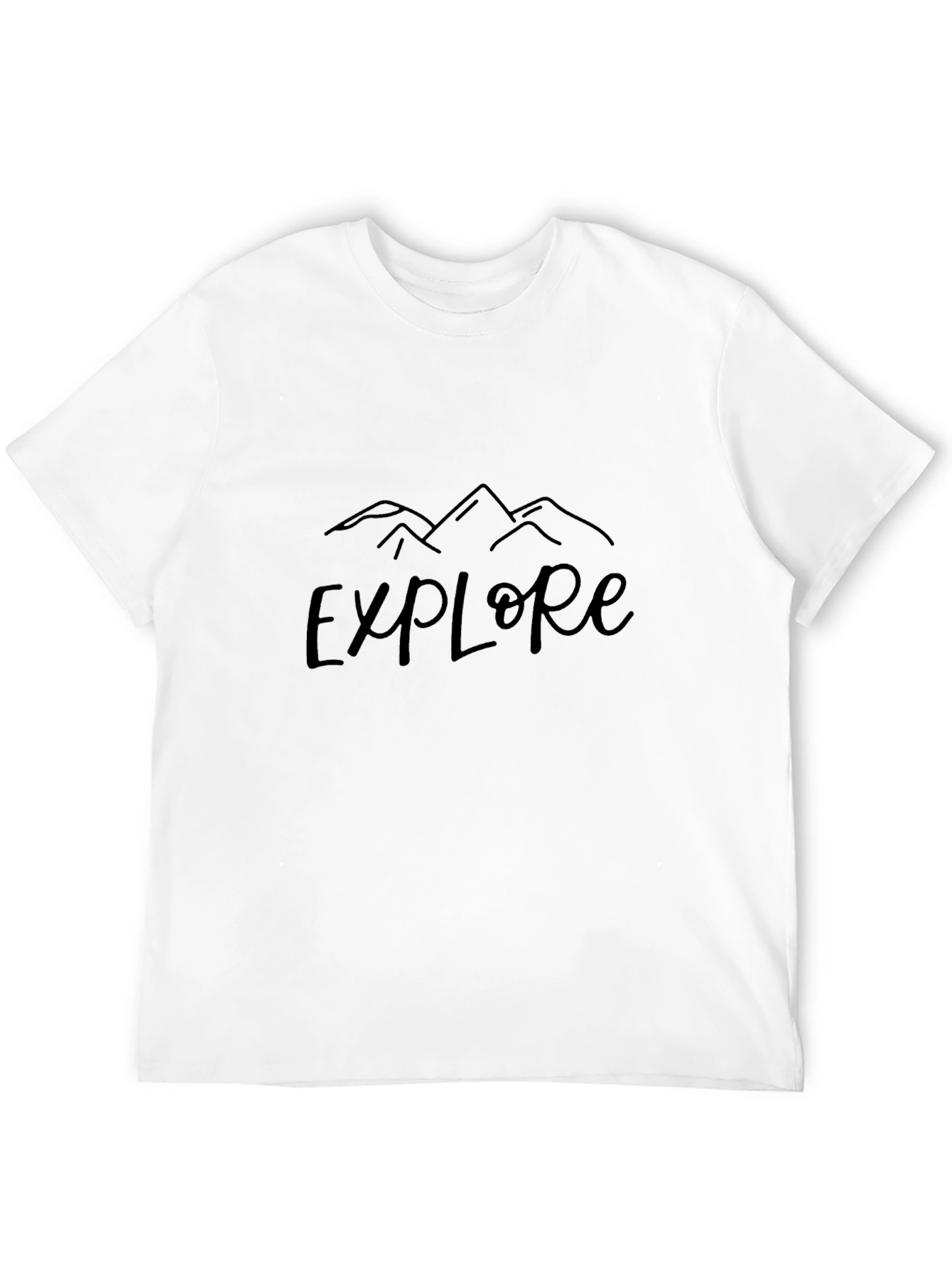 Explore Mountains Graphic Tee - Adventure Ready