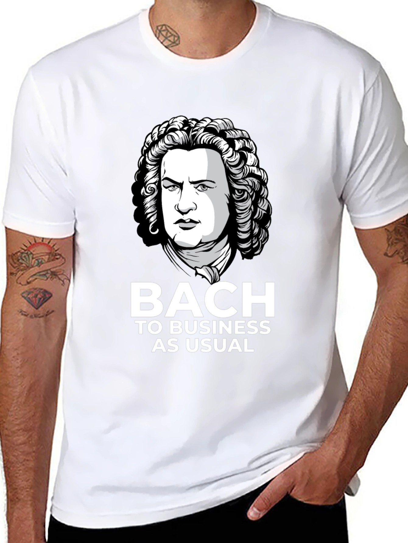 Bach to Business T-Shirt: Classic Composer Humor Tee
