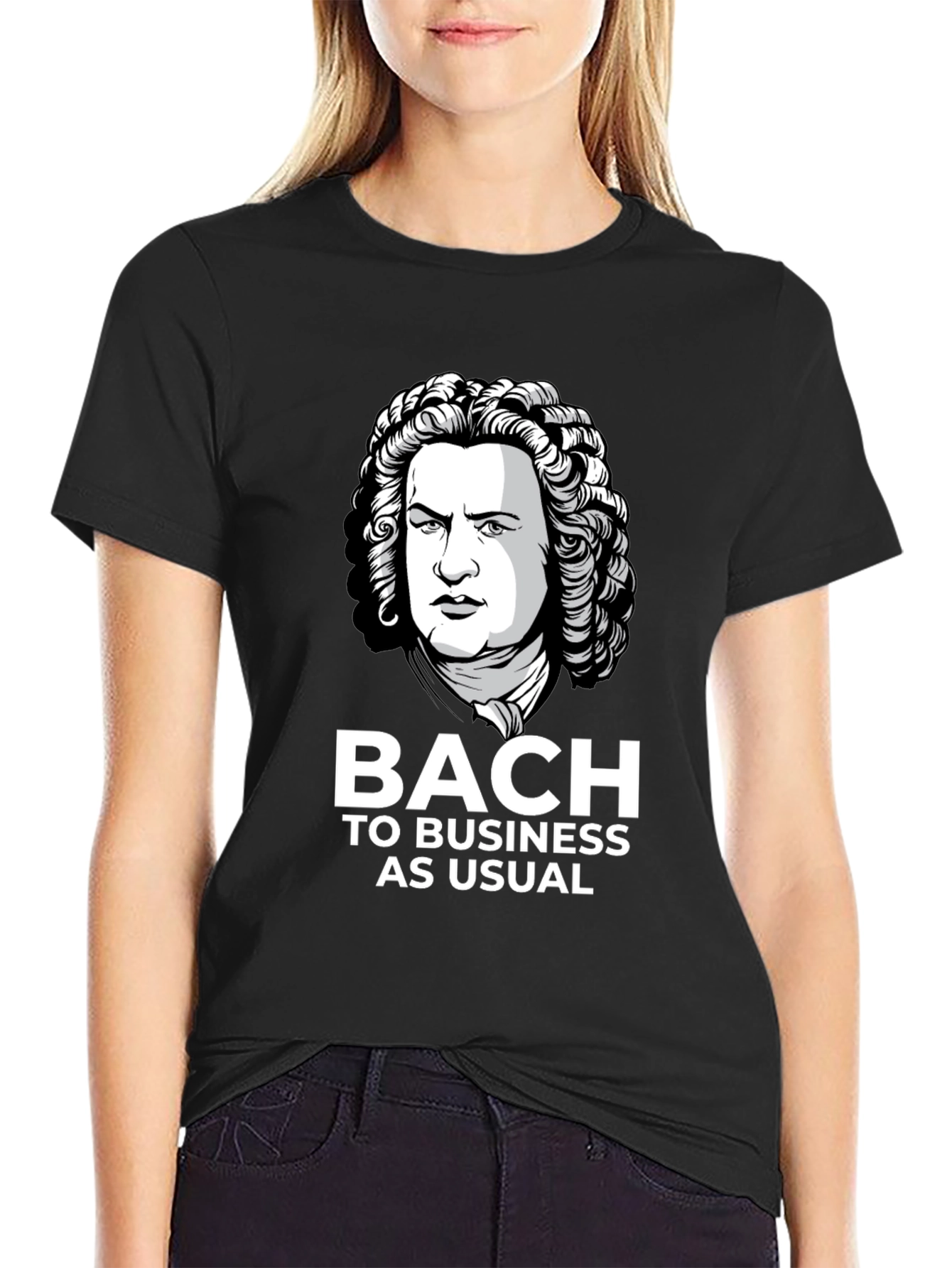 Bach to Business T-Shirt: Classic Composer Humor Tee