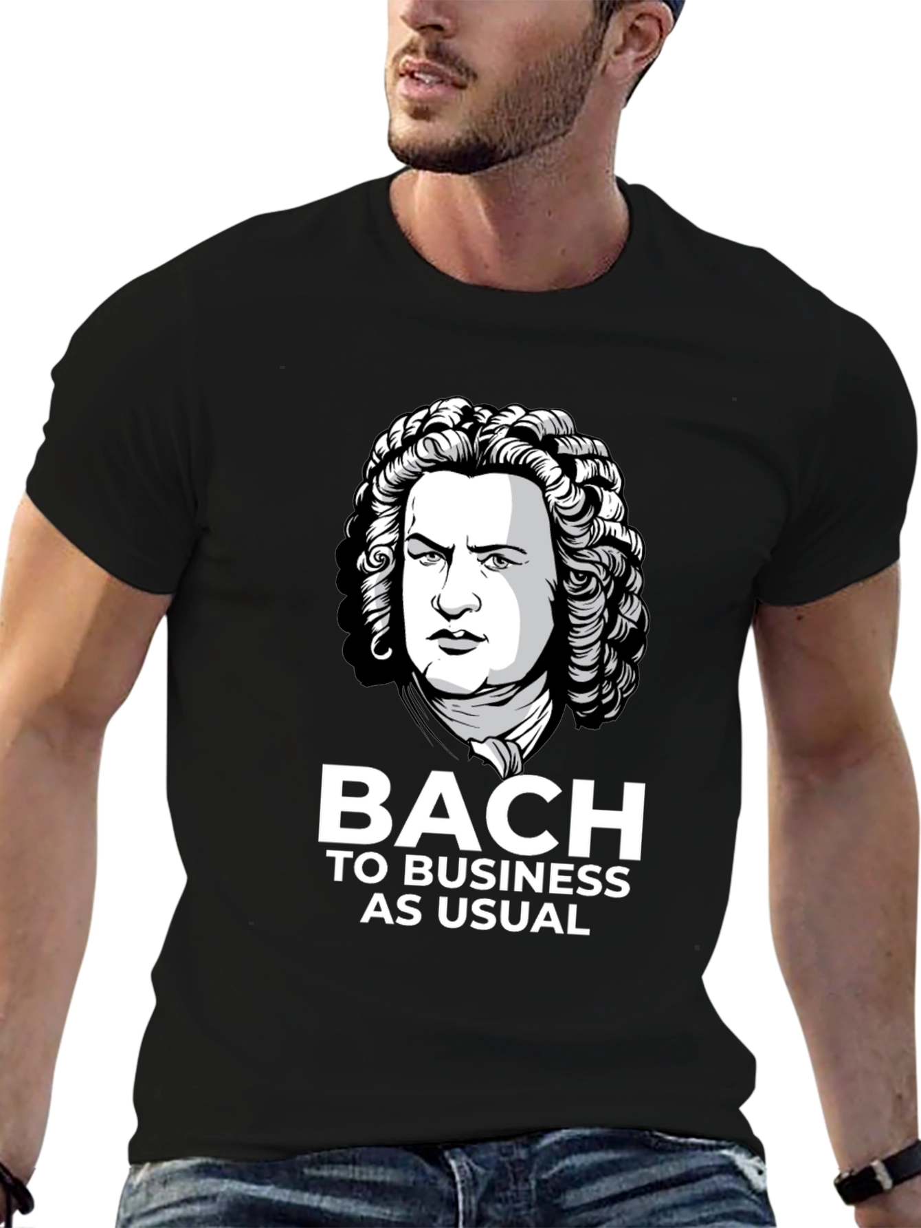 Bach to Business T-Shirt: Classic Composer Humor Tee