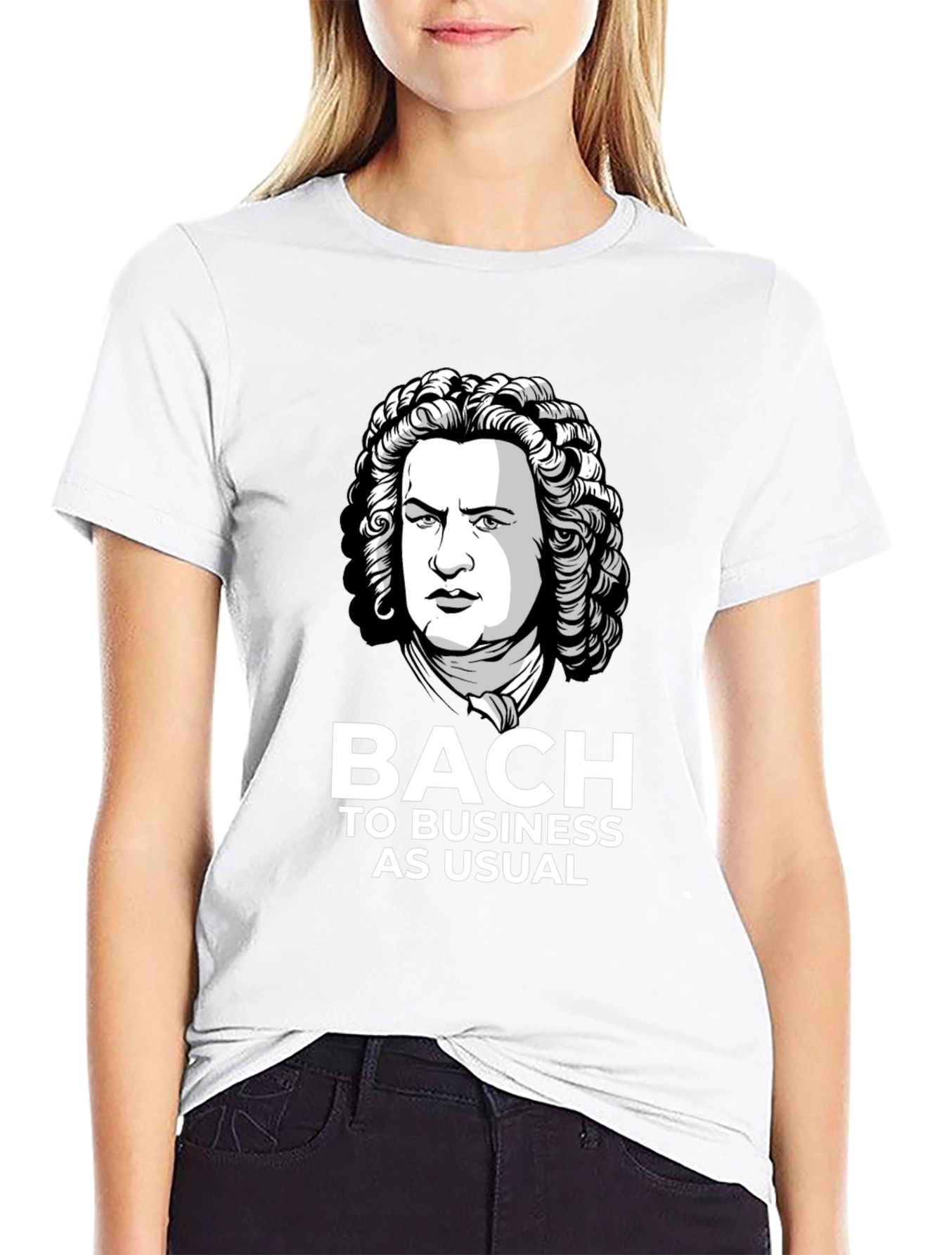 Bach to Business T-Shirt: Classic Composer Humor Tee