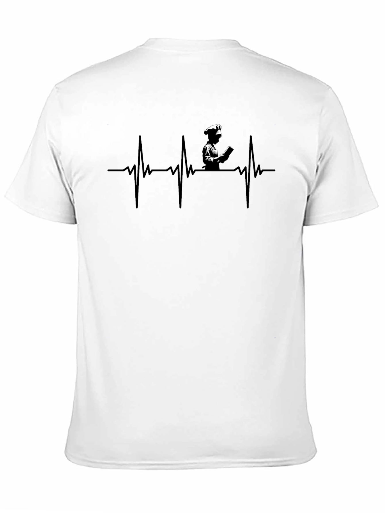 Chef Heartbeat T-Shirt - Culinary Love Tee