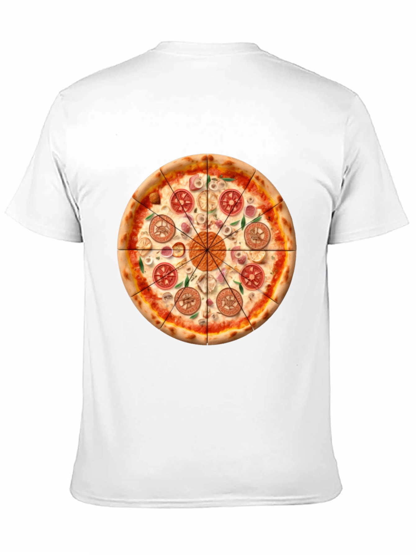 Pizza Graphic T-Shirt - Fun Foodie Tee