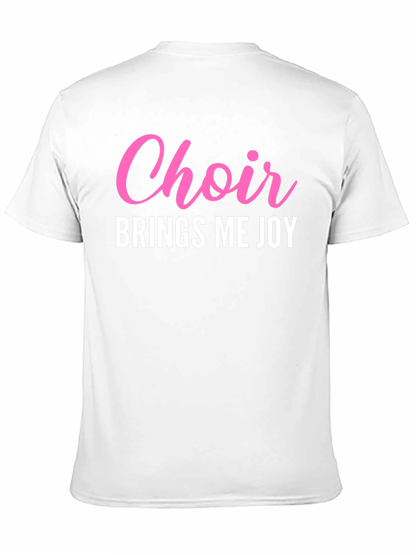 Choir Brings Me Joy Black T-Shirt