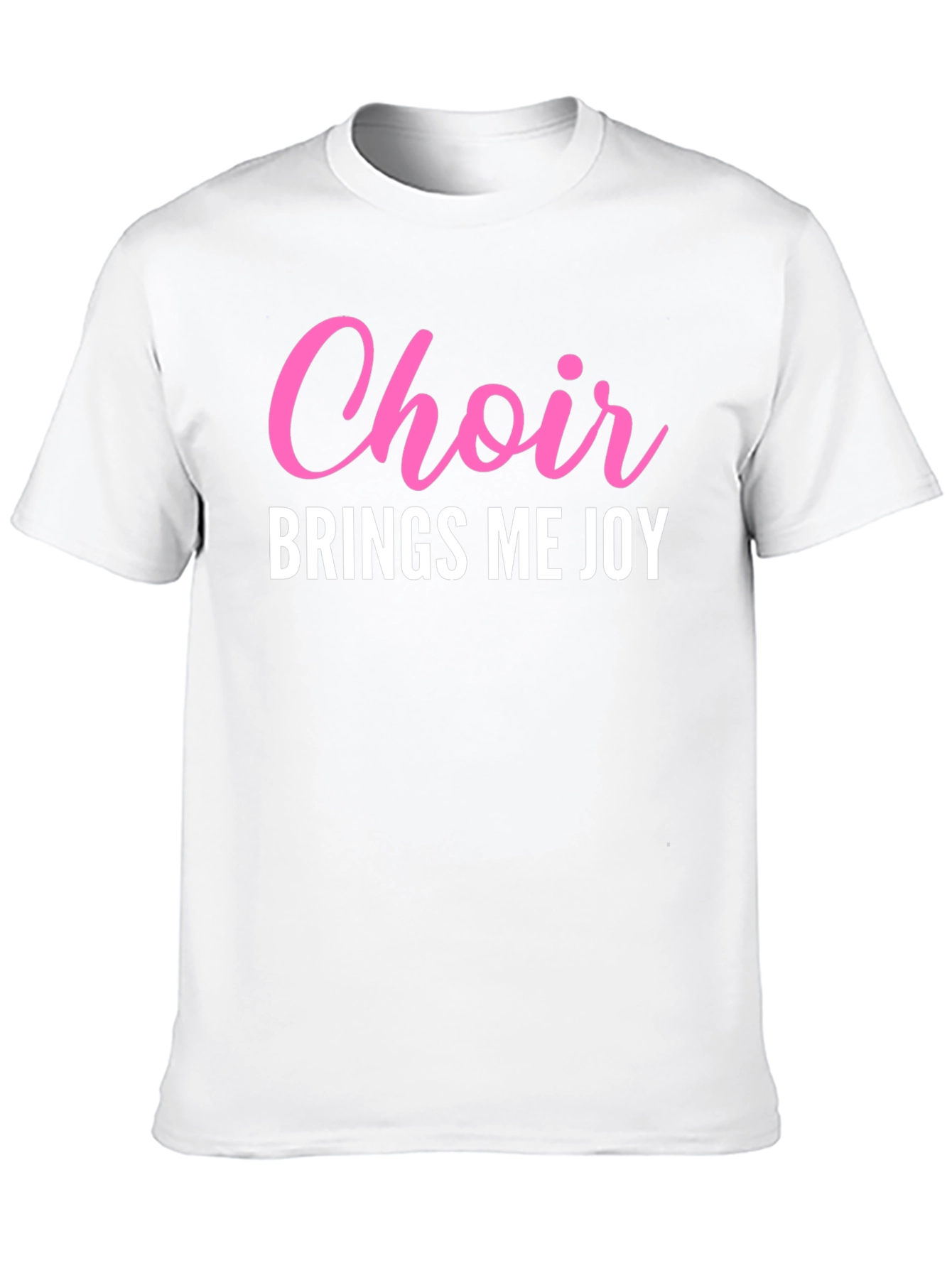 Choir Brings Me Joy Black T-Shirt