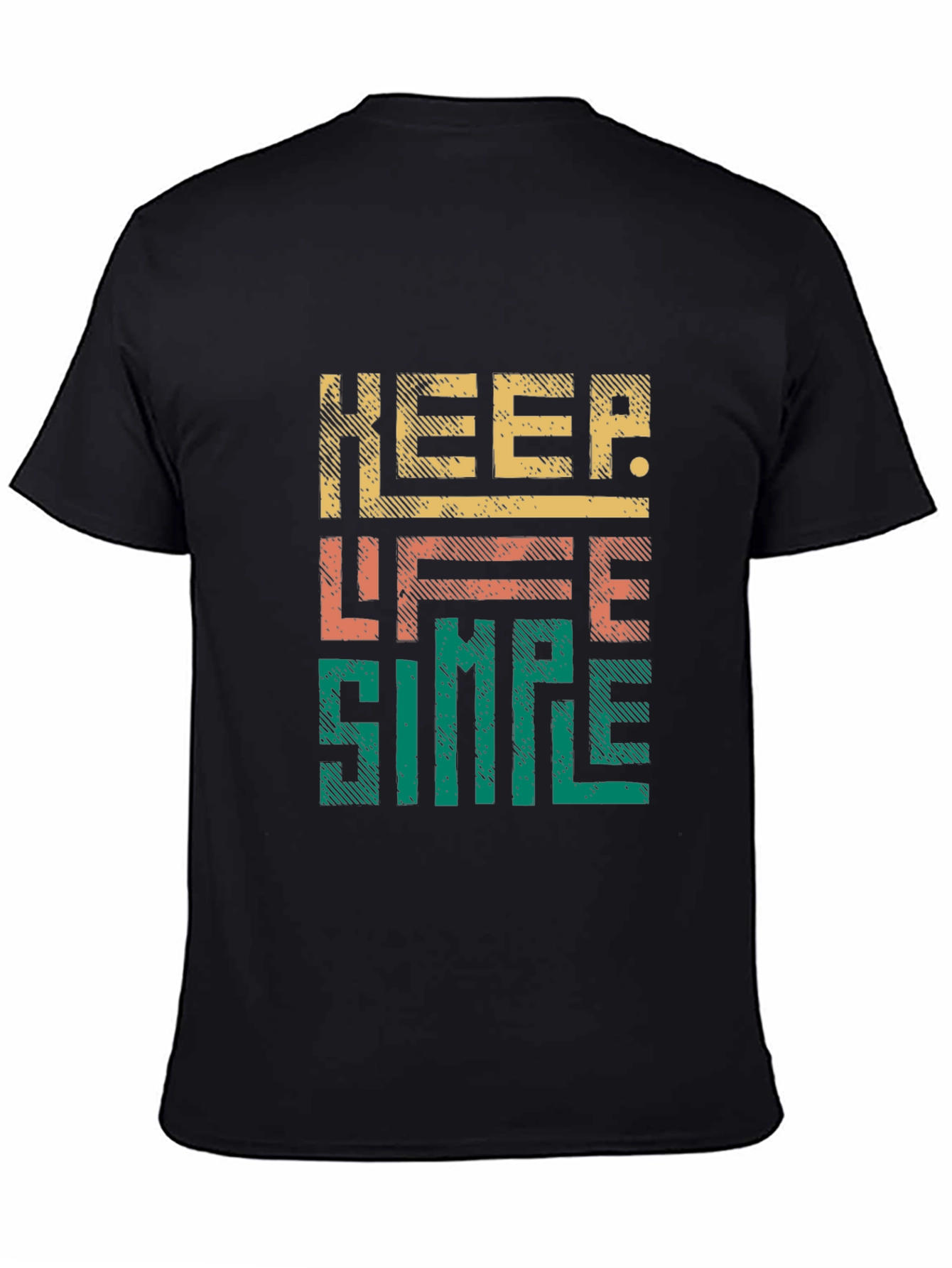 Keep Life Simple Graphic Tee - Stylish Comfort