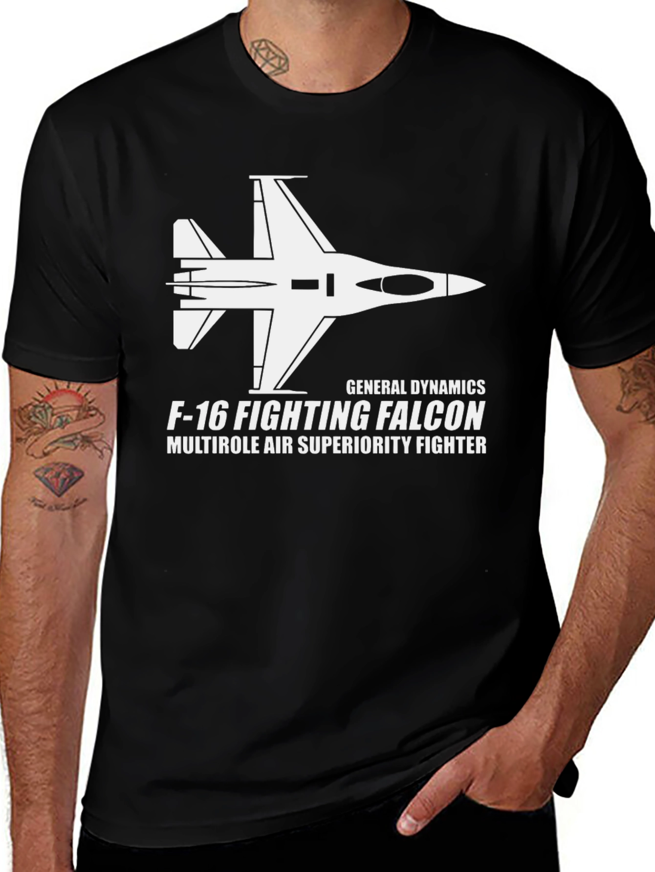F-16 Fighting Falcon T-Shirt | General Dynamics Tee