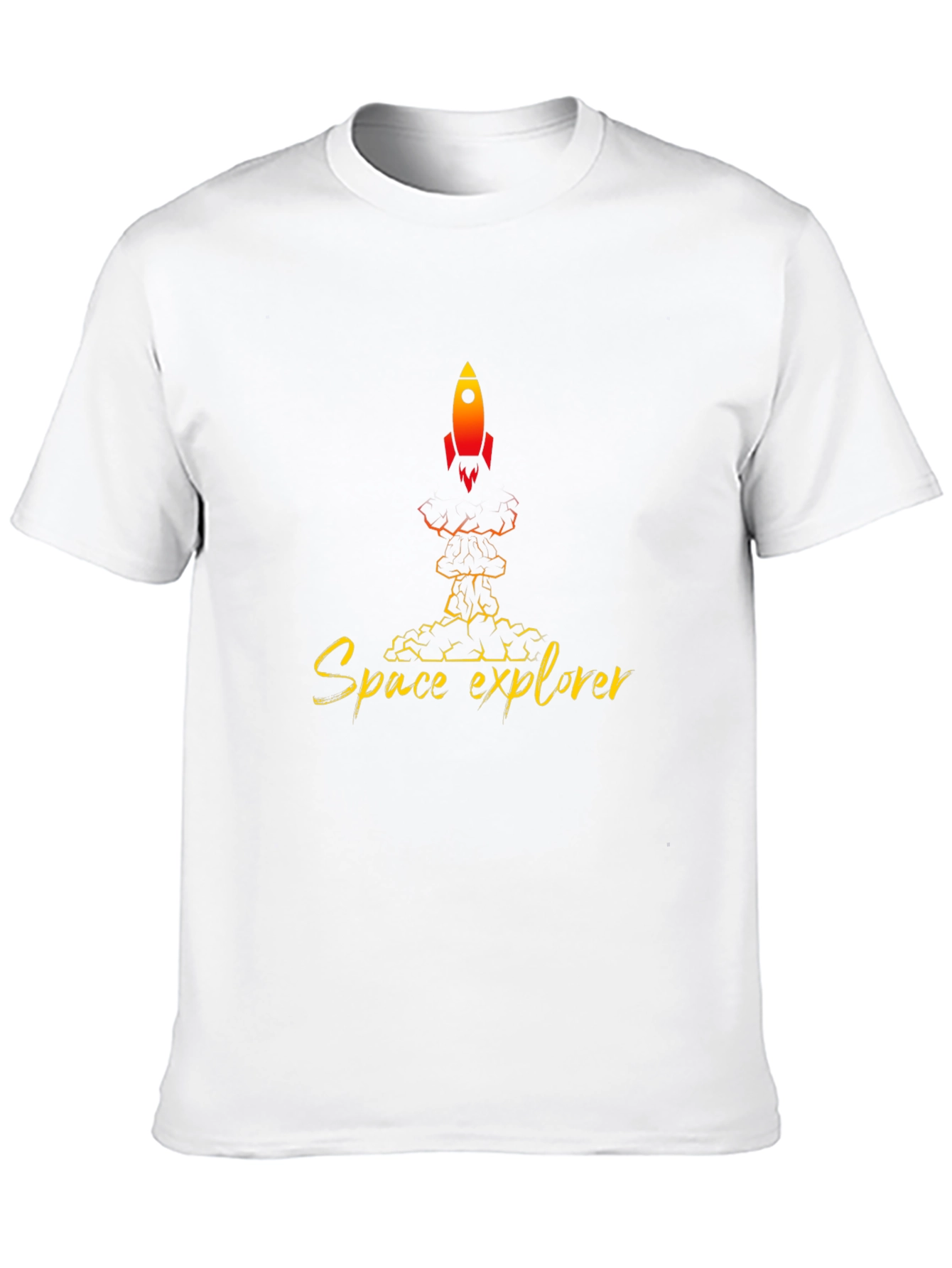 Space Explorer T-Shirt - Rocket Launch Design