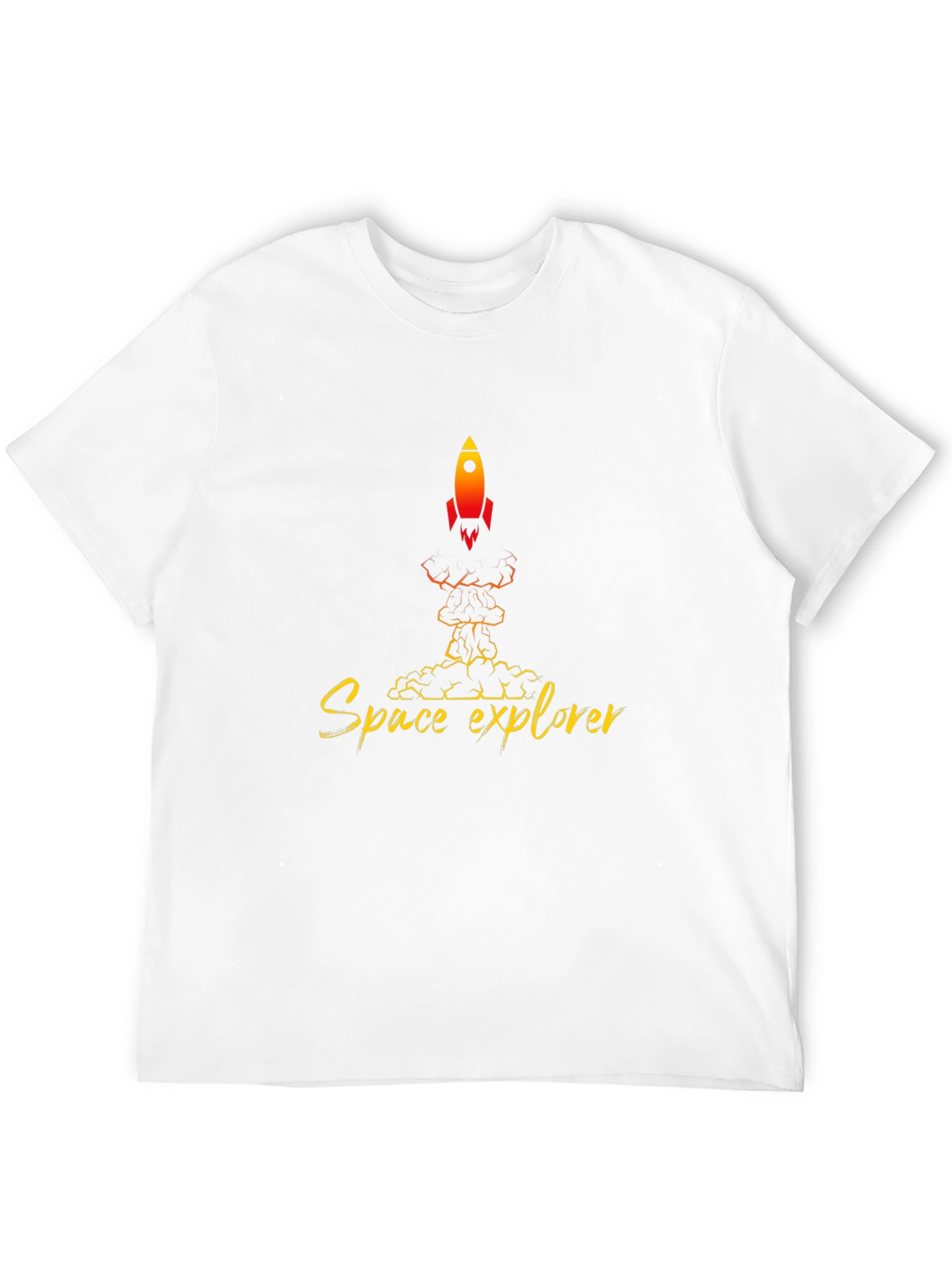 Space Explorer T-Shirt - Rocket Launch Design