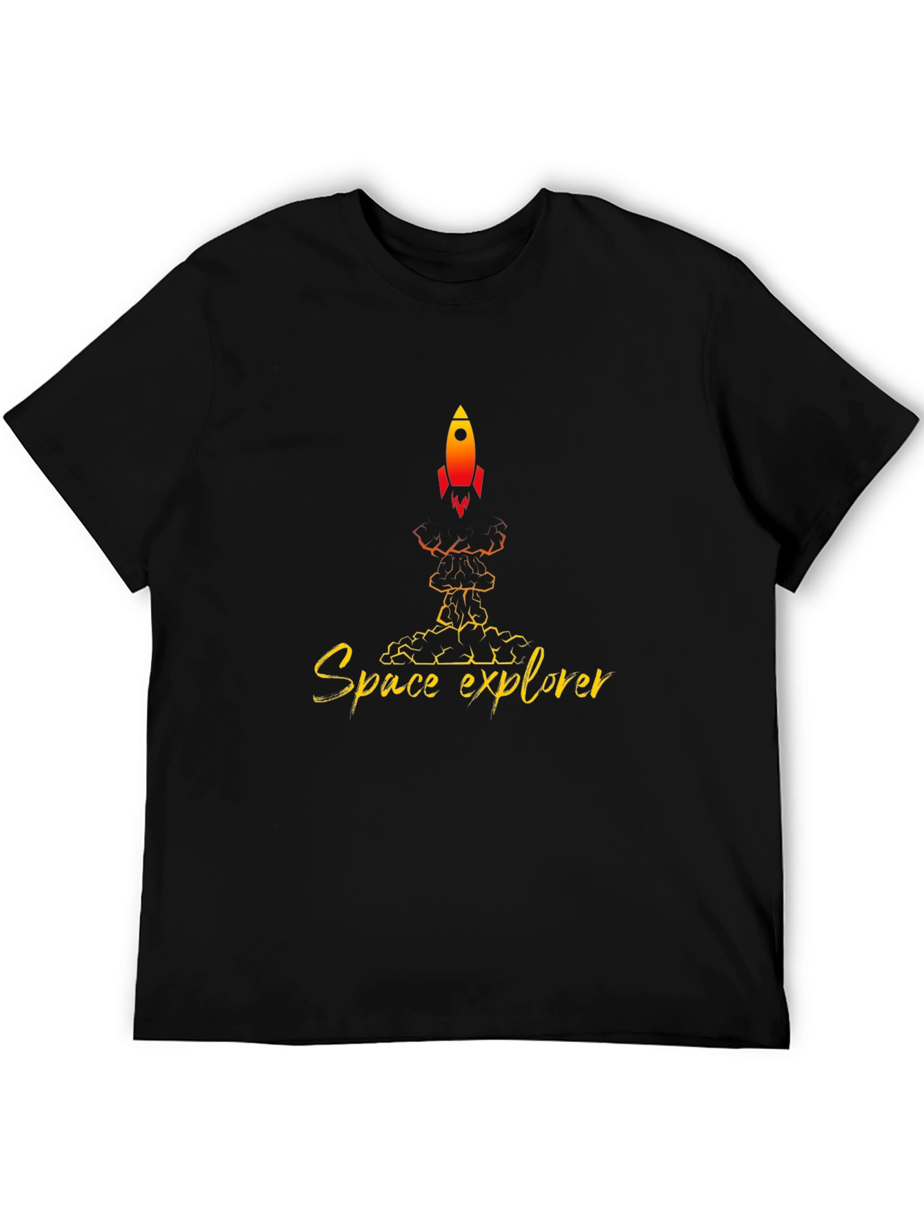 Space Explorer T-Shirt - Rocket Launch Design