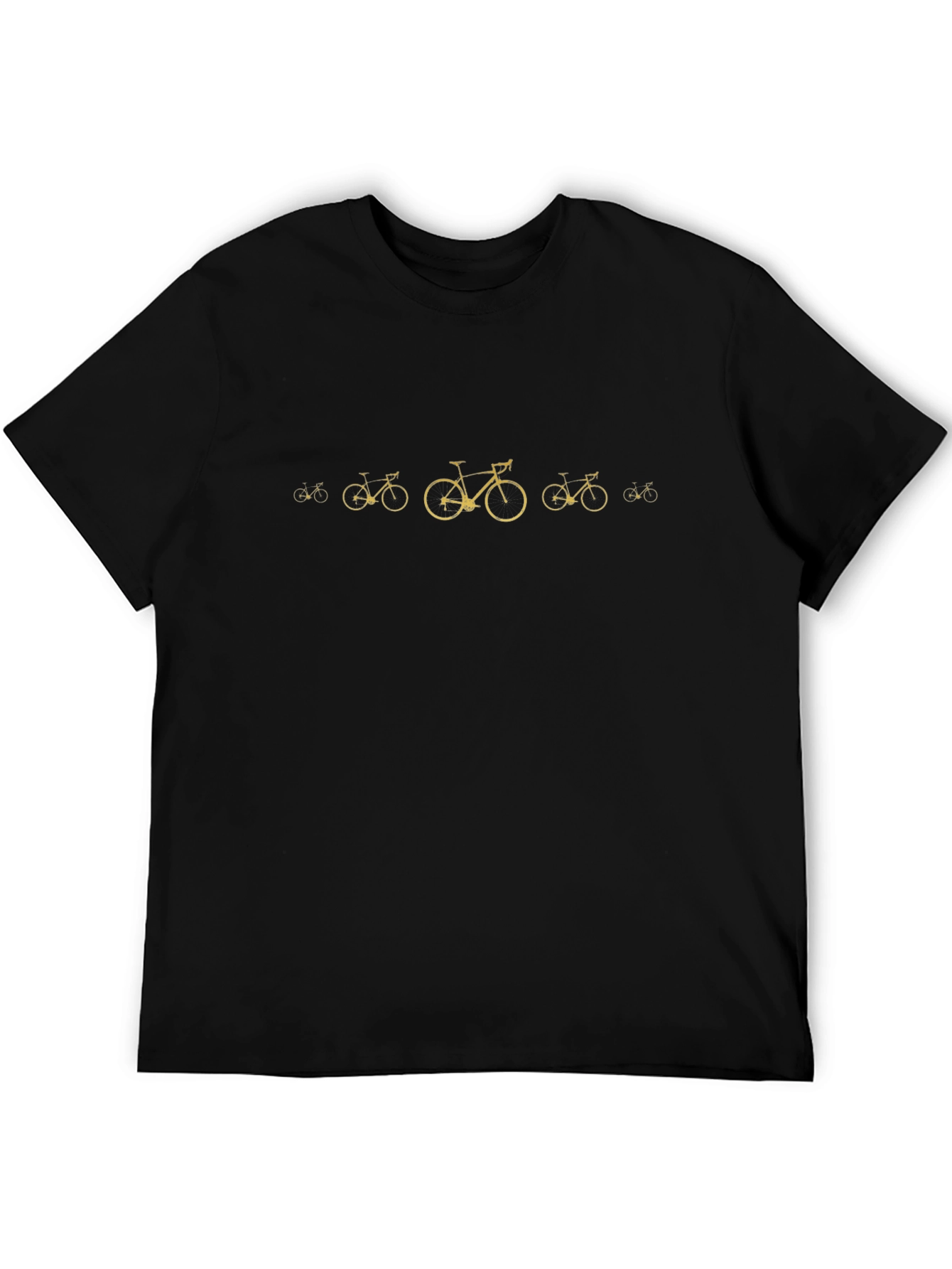 Cycling Evolution Tee - Bike Lovers Black T-Shirt