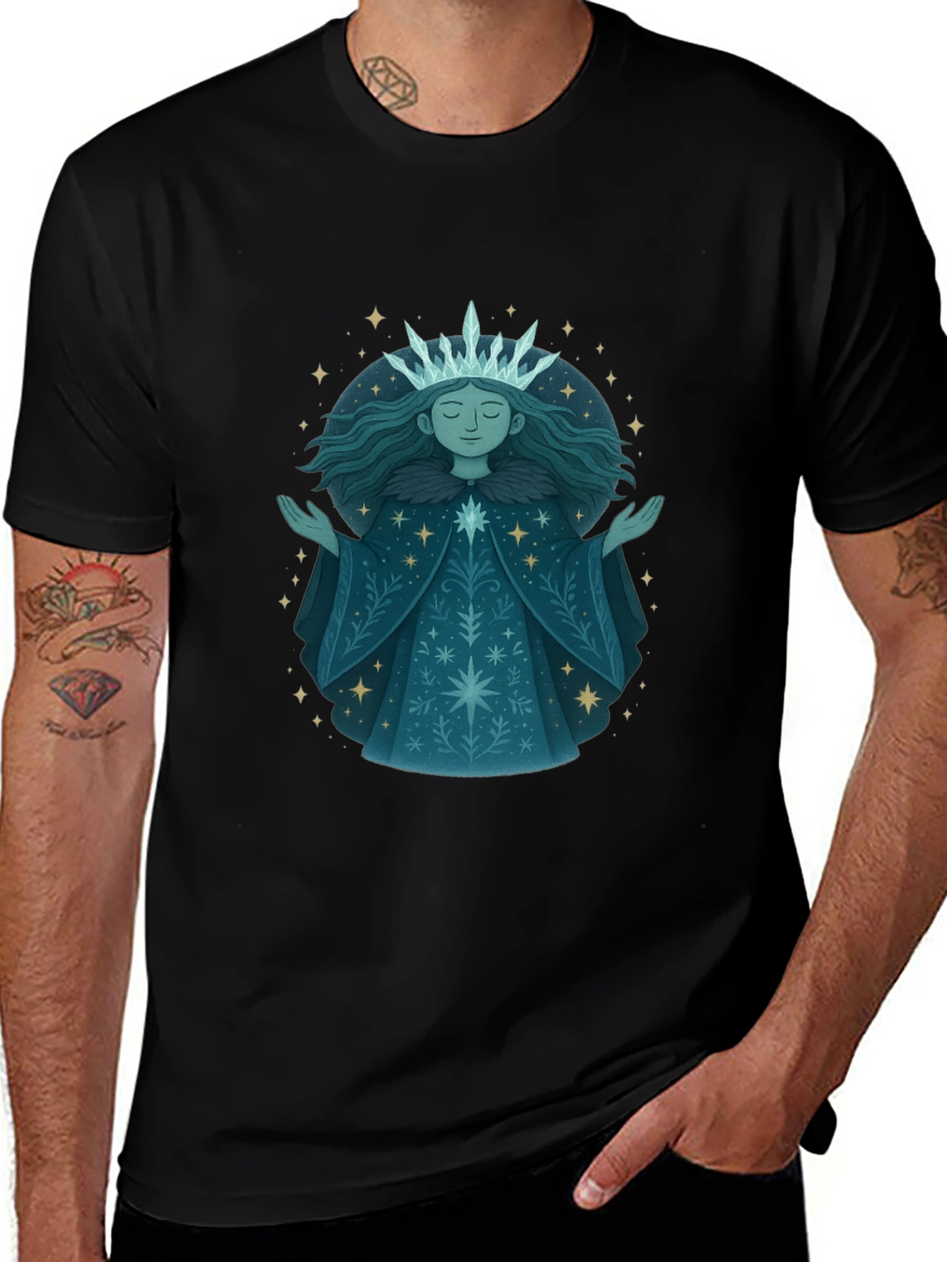 Winter Queen Graphic Tee - Stylish Comfort