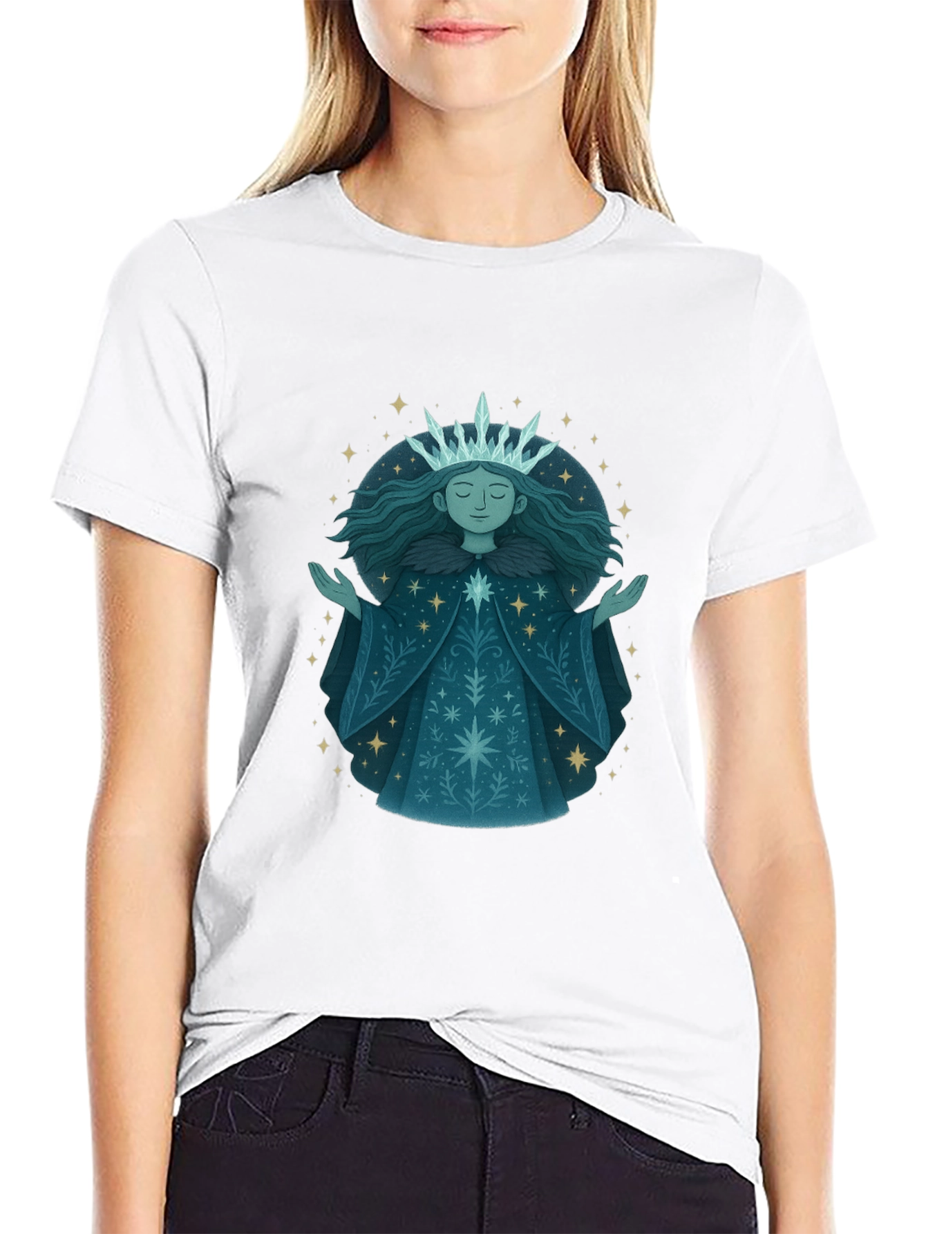Winter Queen Graphic Tee - Stylish Comfort