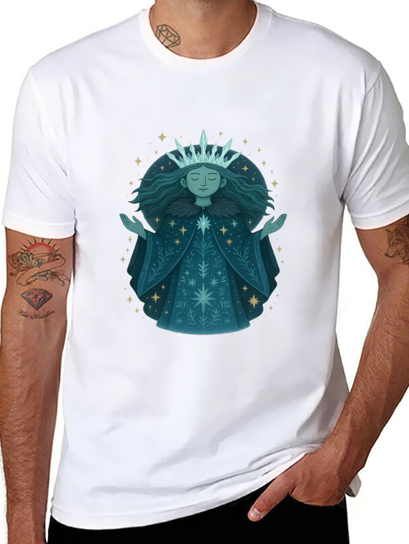 Winter Queen Graphic Tee - Stylish Comfort