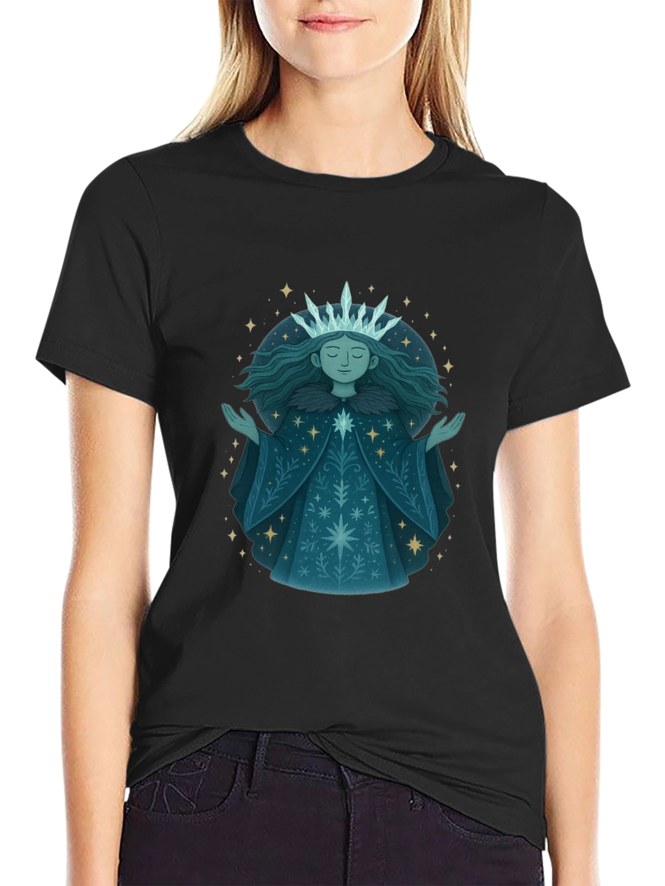 Winter Queen Graphic Tee - Stylish Comfort